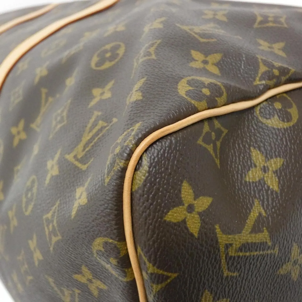 LOUIS VUITTON Keepall M41414 Boston Monogram 黑色 Monogram 中古品A - 縮圖 3