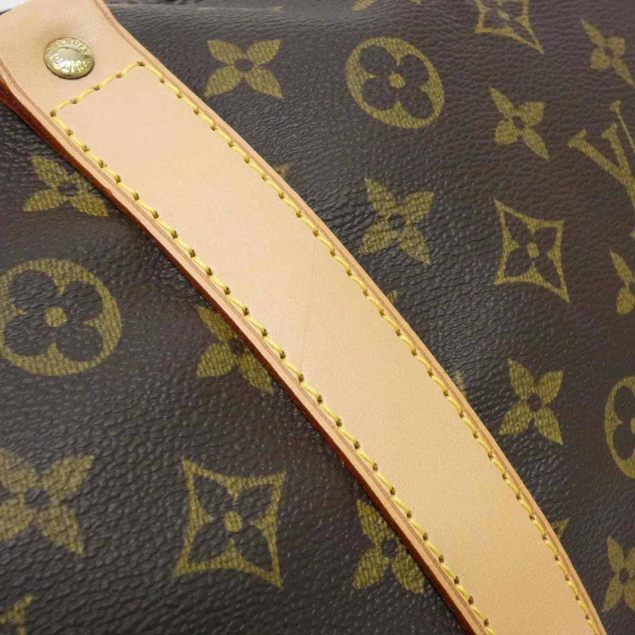 LOUIS VUITTON Keepall M41412 Boston Monogram 黑色 Monogram 中古品A - 縮圖 4