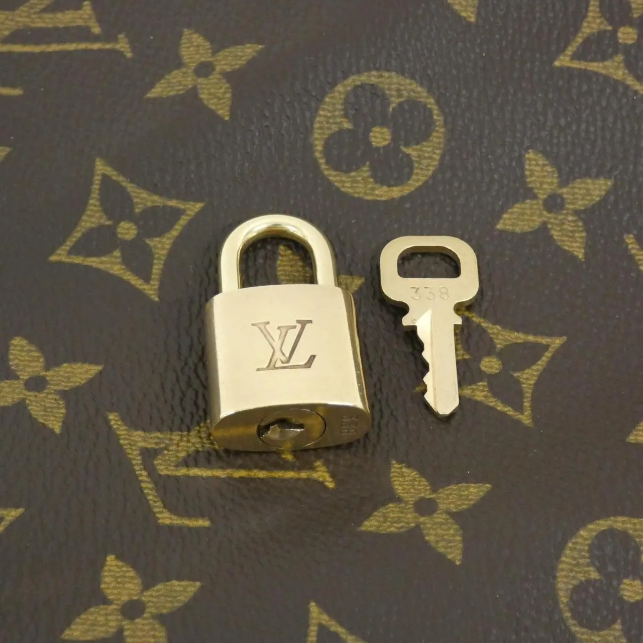 LOUIS VUITTON Keepall M41412 Boston Monogram 黑色 Monogram 中古品A - 縮圖 6