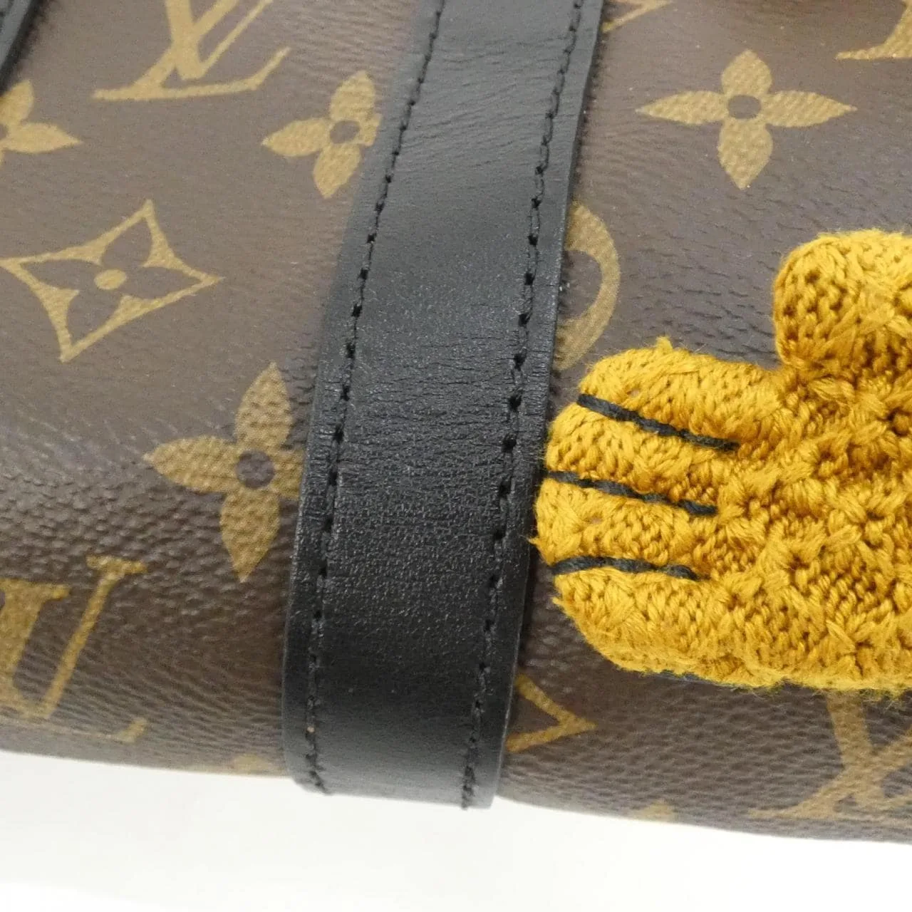 LOUIS VUITTON Keepall M80118 Boston Monogram 黑色 Monogram 中古品A - 縮圖 4