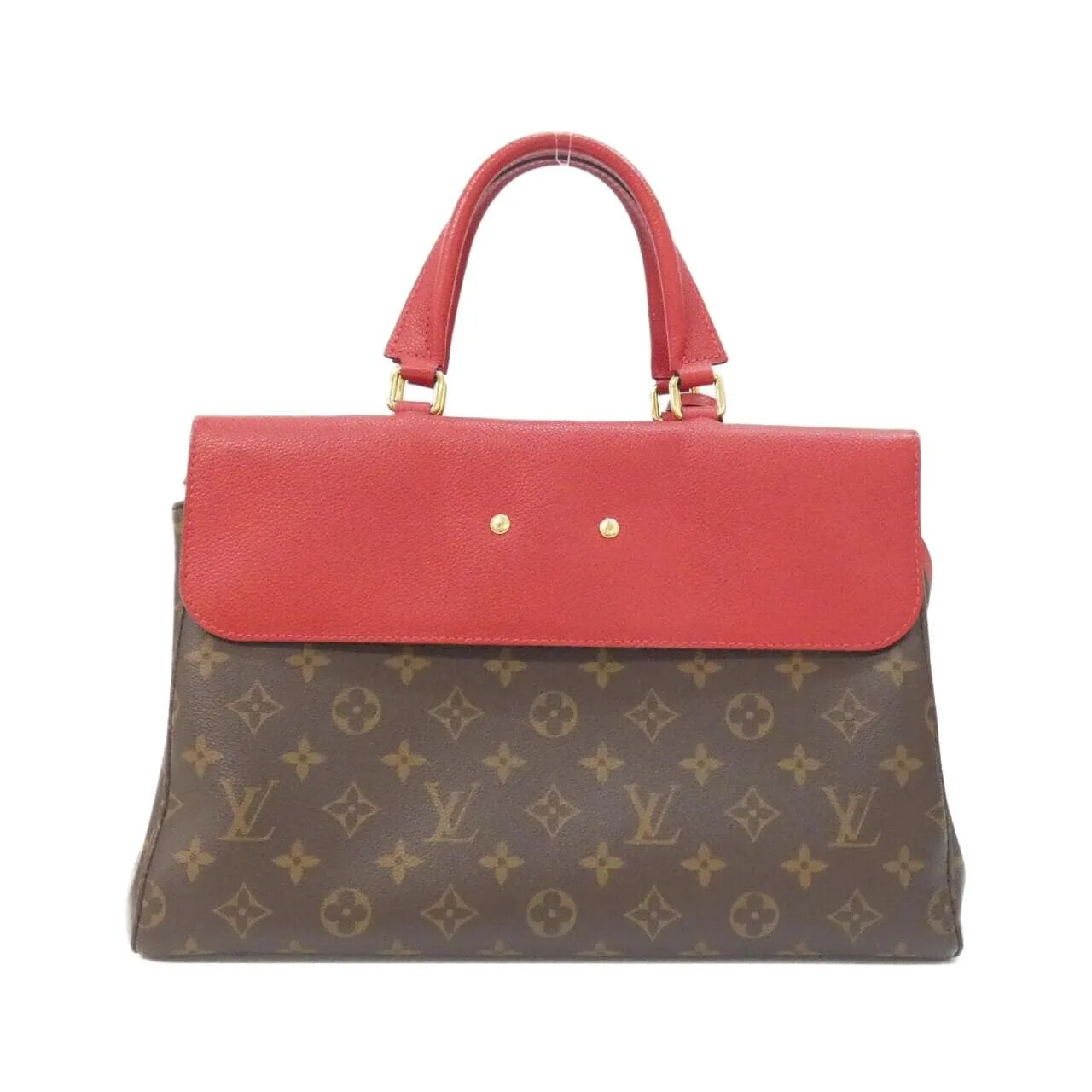 LOUIS VUITTON M41738 Handbag Monogram 黑色 Monogram 中古品A - 縮圖 2