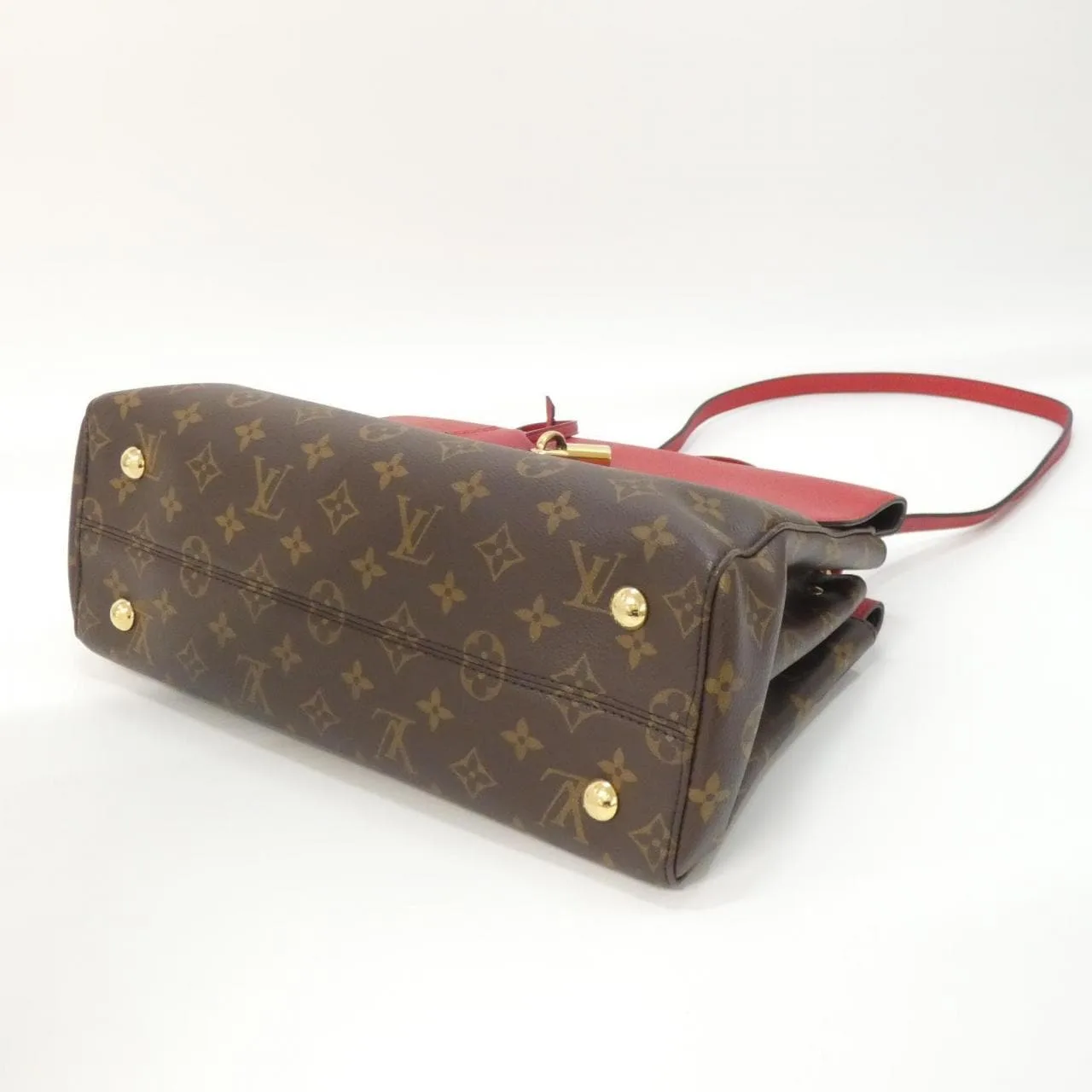 LOUIS VUITTON M41738 Handbag Monogram 黑色 Monogram 中古品A - 縮圖 3
