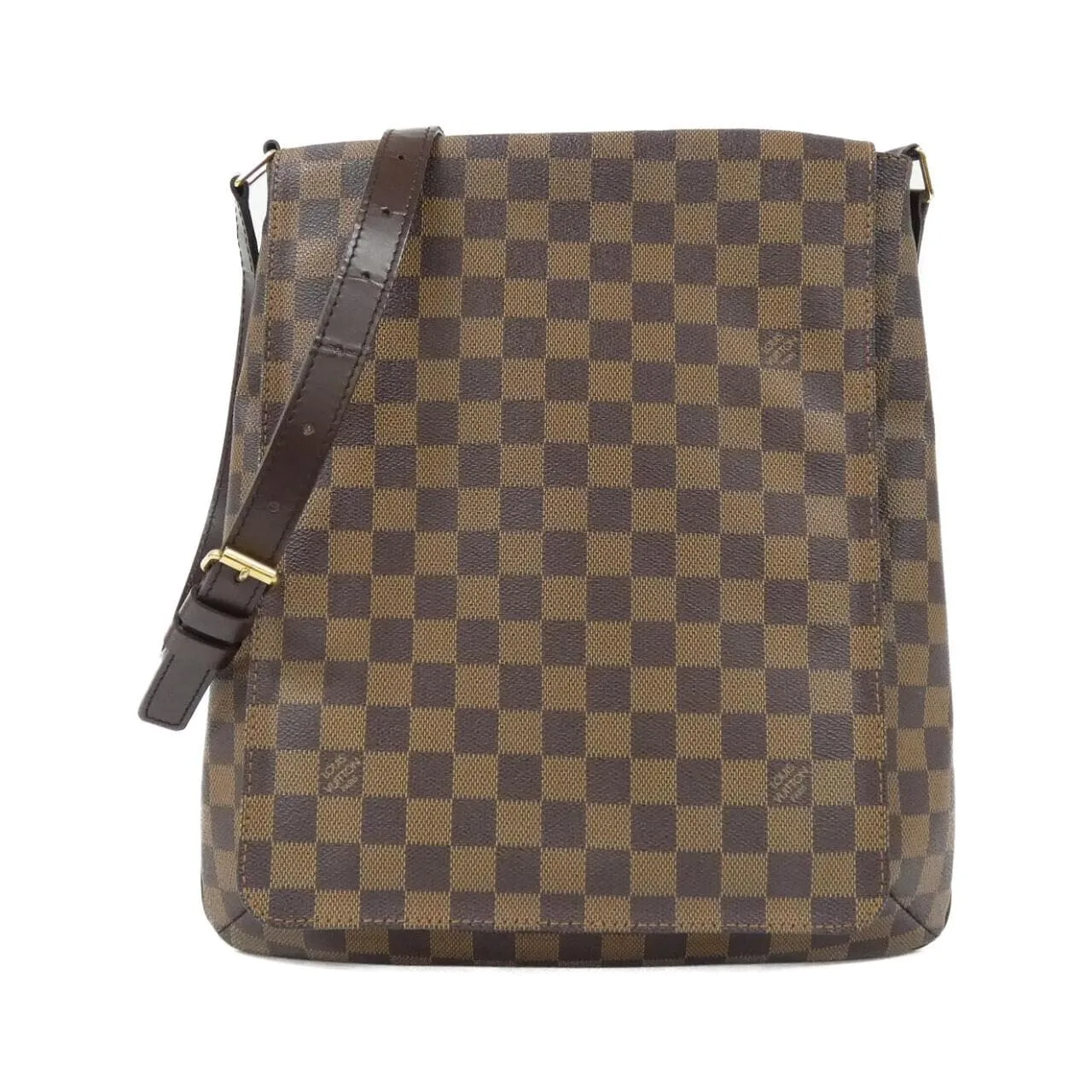 LOUIS VUITTON Musette N51302 Shoulder Damier Black