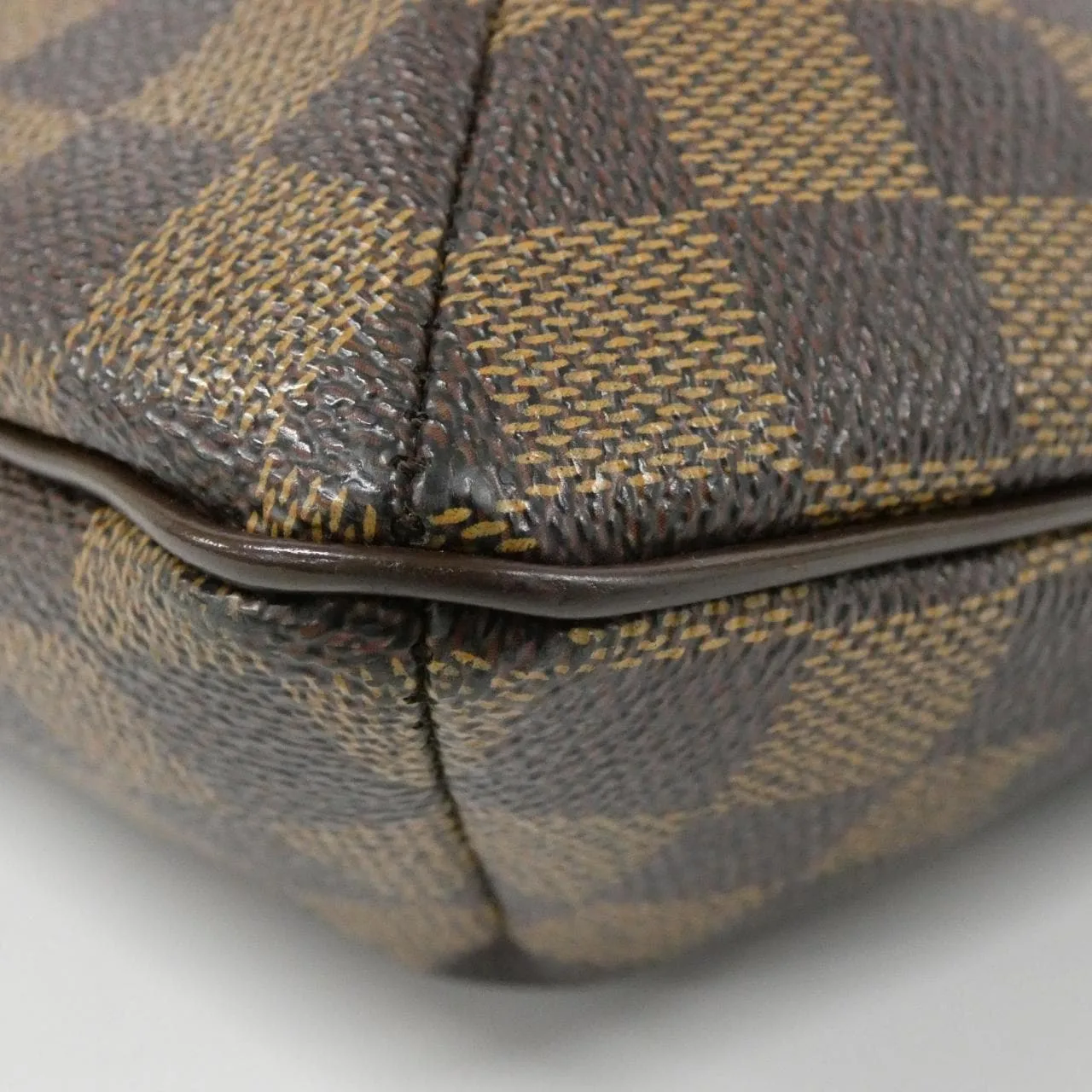 LOUIS VUITTON Musette N51302 Shoulder Damier 黑色 Damier 中古品A - 縮圖 3