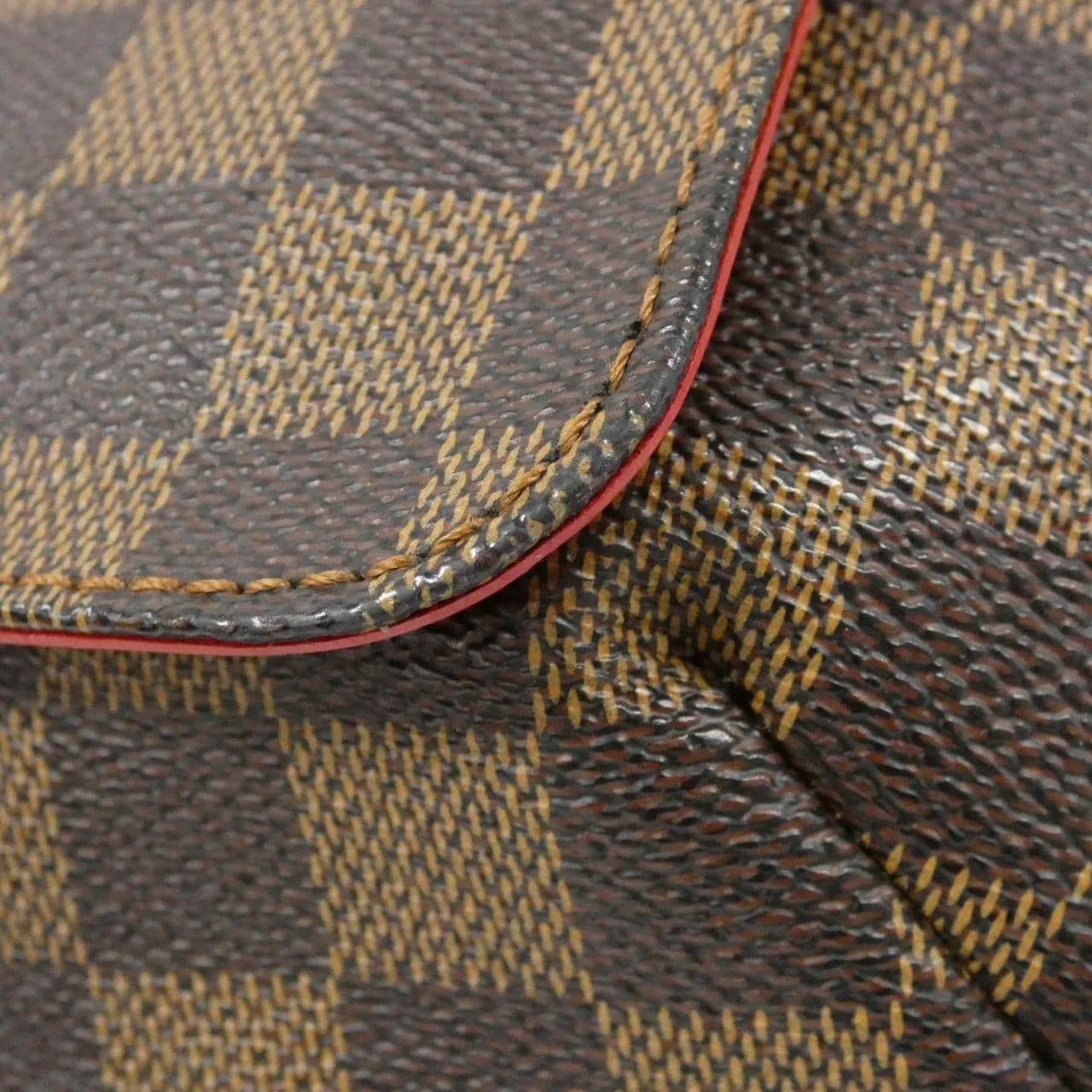 LOUIS VUITTON Musette N51302 Shoulder Damier 黑色 Damier 中古品A - 縮圖 4