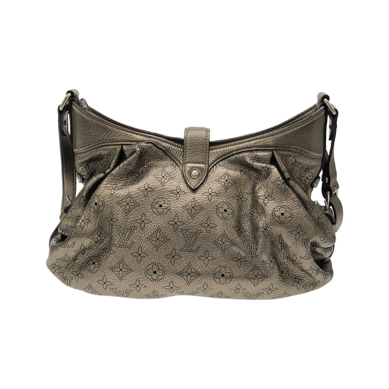 LOUIS VUITTON Mahina M95717 Shoulder Black Rank A - Thumbnail 2