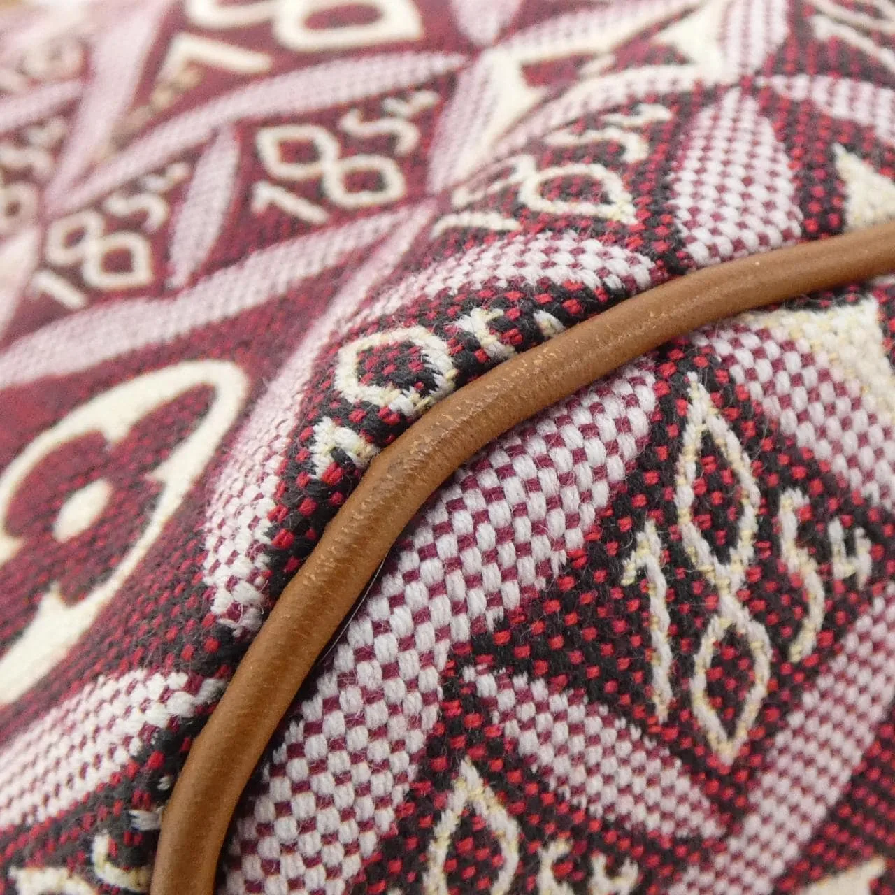 LOUIS VUITTON Neverfull M57273 Tote 酒紅色 中古品A - 縮圖 2