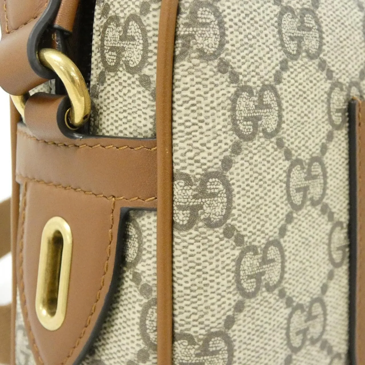 GUCCI 821216 FAED3 Shoulder Leather Black Leather Rank A - Thumbnail 5