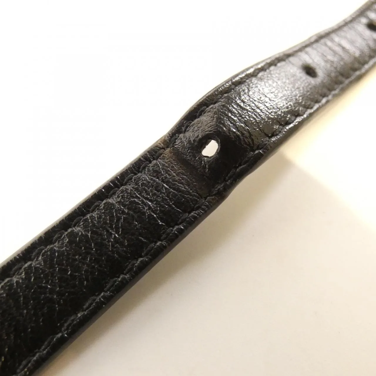 SAINT LAURENT 520534 DV707 Shoulder Leather 黑色 皮革 中古品B - 縮圖 7