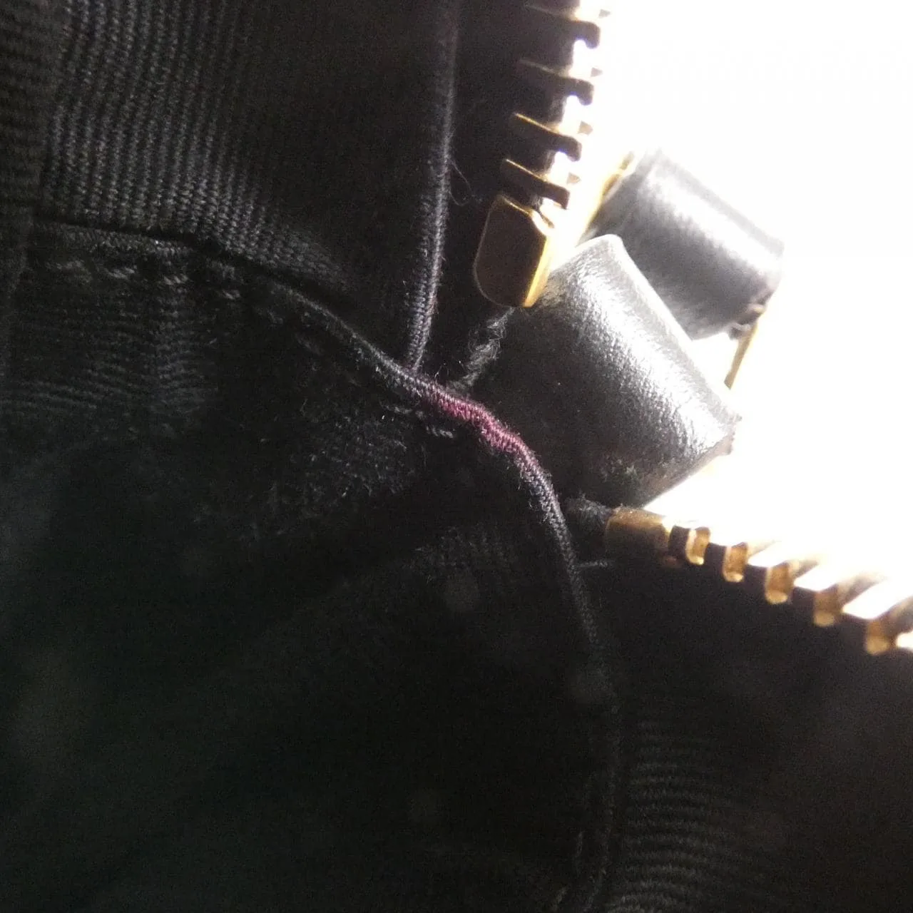 SAINT LAURENT 520534 DV707 Shoulder Leather 黑色 皮革 中古品B - 縮圖 10