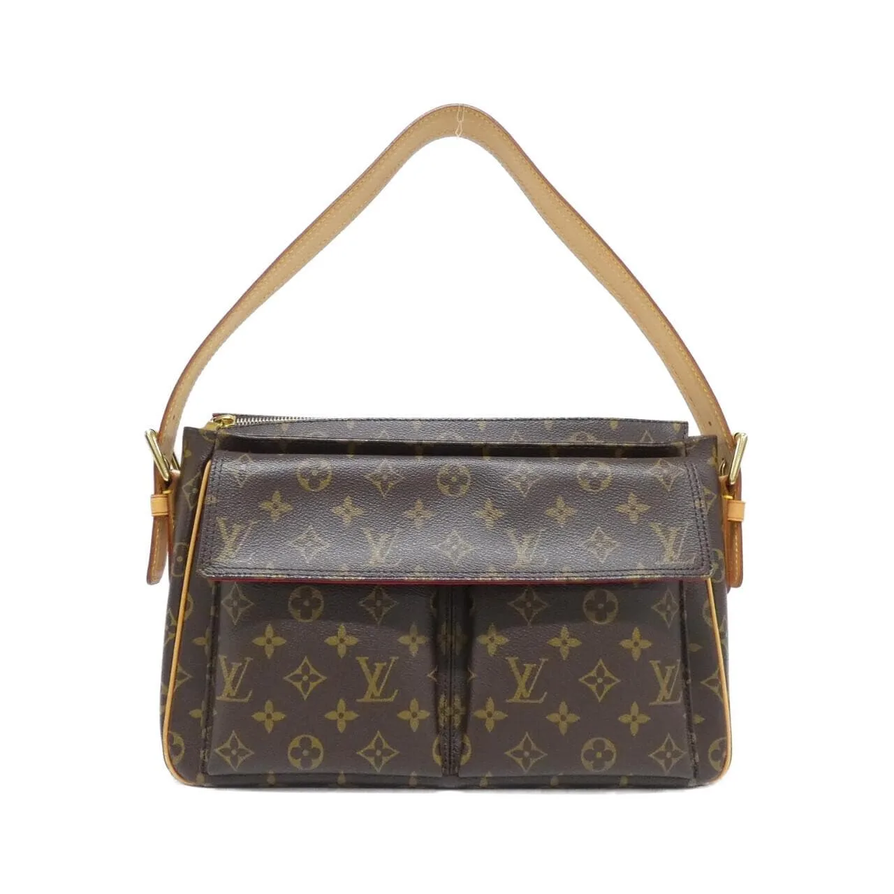 LOUIS VUITTON Viva Cité M51163 Shoulder Monogram Black