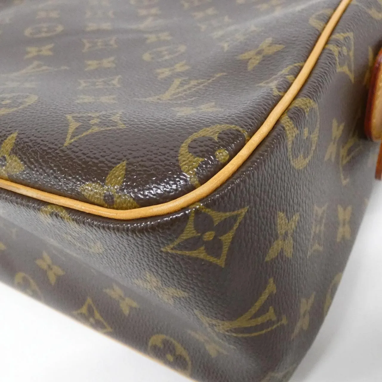 LOUIS VUITTON Viva Cité M51163 Shoulder Monogram 黑色 Monogram 中古品A - 縮圖 3