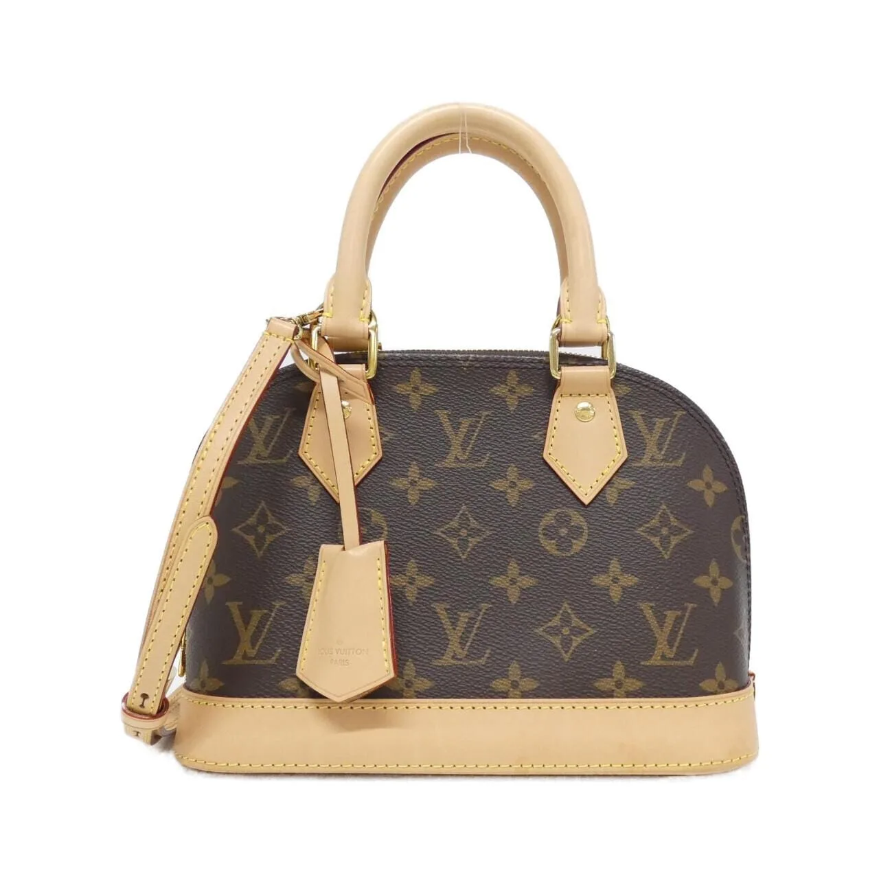 LOUIS VUITTON Alma M46990 Handbag Monogram Black