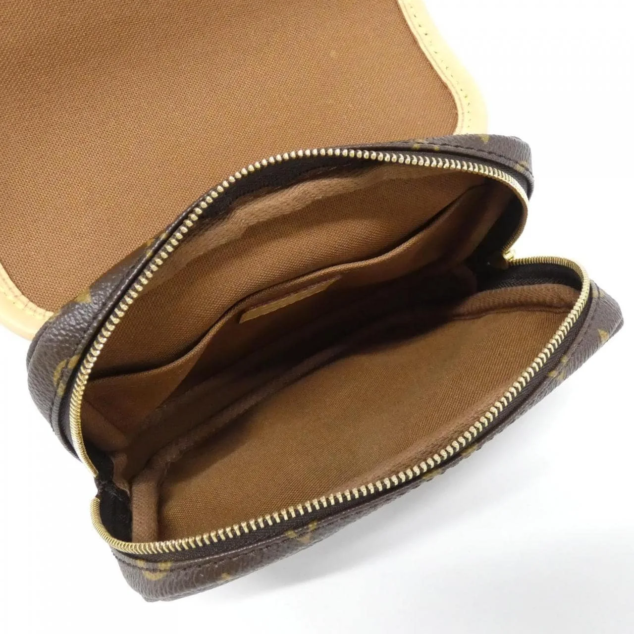 LOUIS VUITTON Bum Bag M40108 Shoulder Monogram 黑色 Monogram 中古品A - 縮圖 5