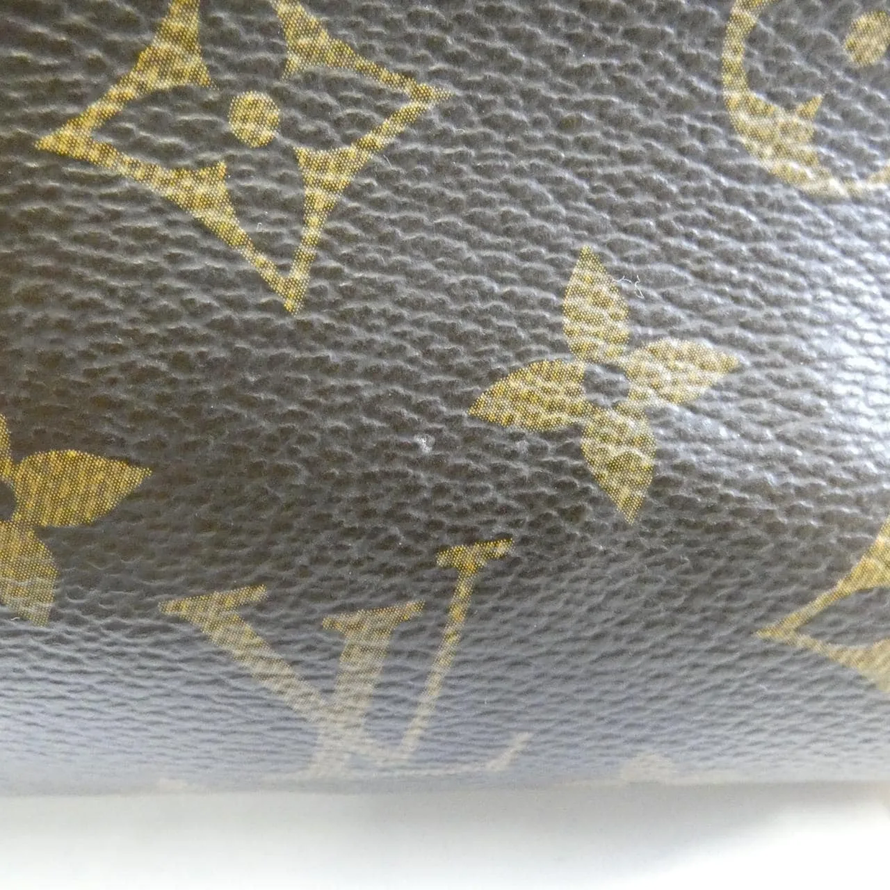 LOUIS VUITTON M40325 Handbag Monogram 黑色 Monogram 中古品B - 縮圖 4