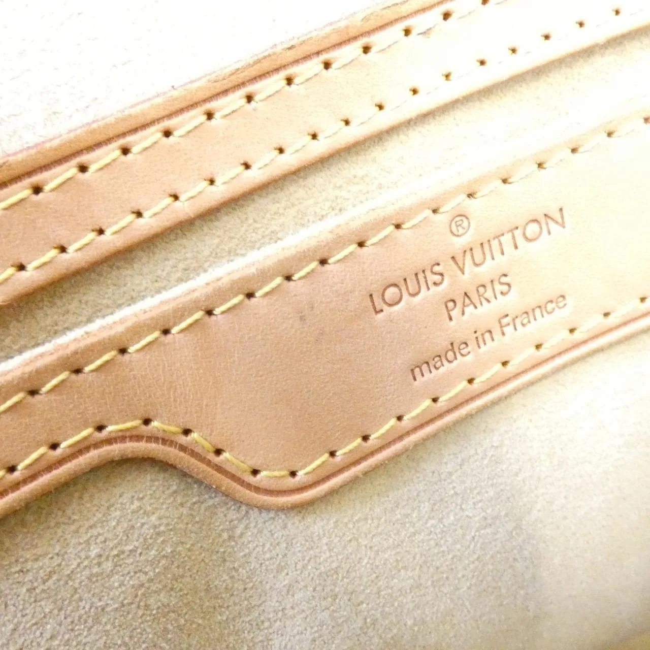 LOUIS VUITTON M40325 Handbag Monogram 黑色 Monogram 中古品B - 縮圖 9