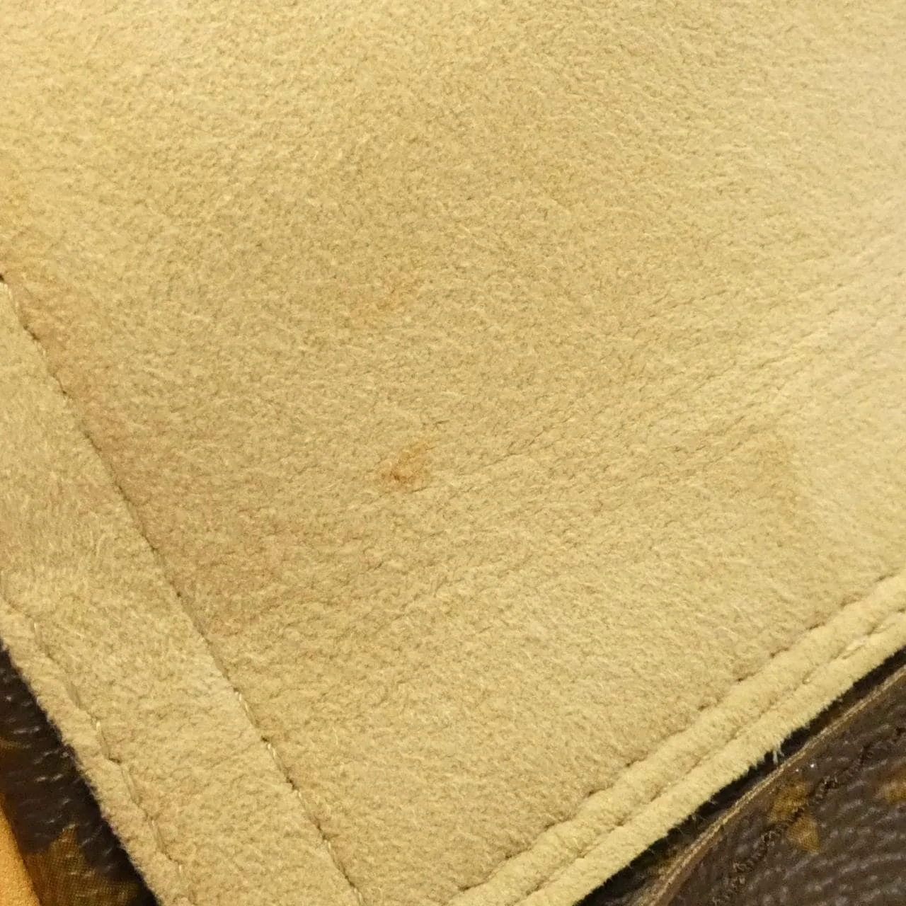 LOUIS VUITTON M40026 Handbag Monogram 黑色 Monogram 中古品A - 縮圖 5