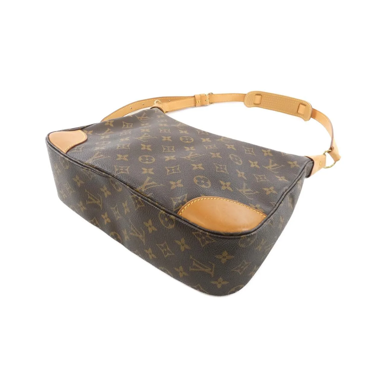 LOUIS VUITTON Boulogne M51265 Shoulder Monogram 黑色 Monogram 中古品B - 縮圖 2