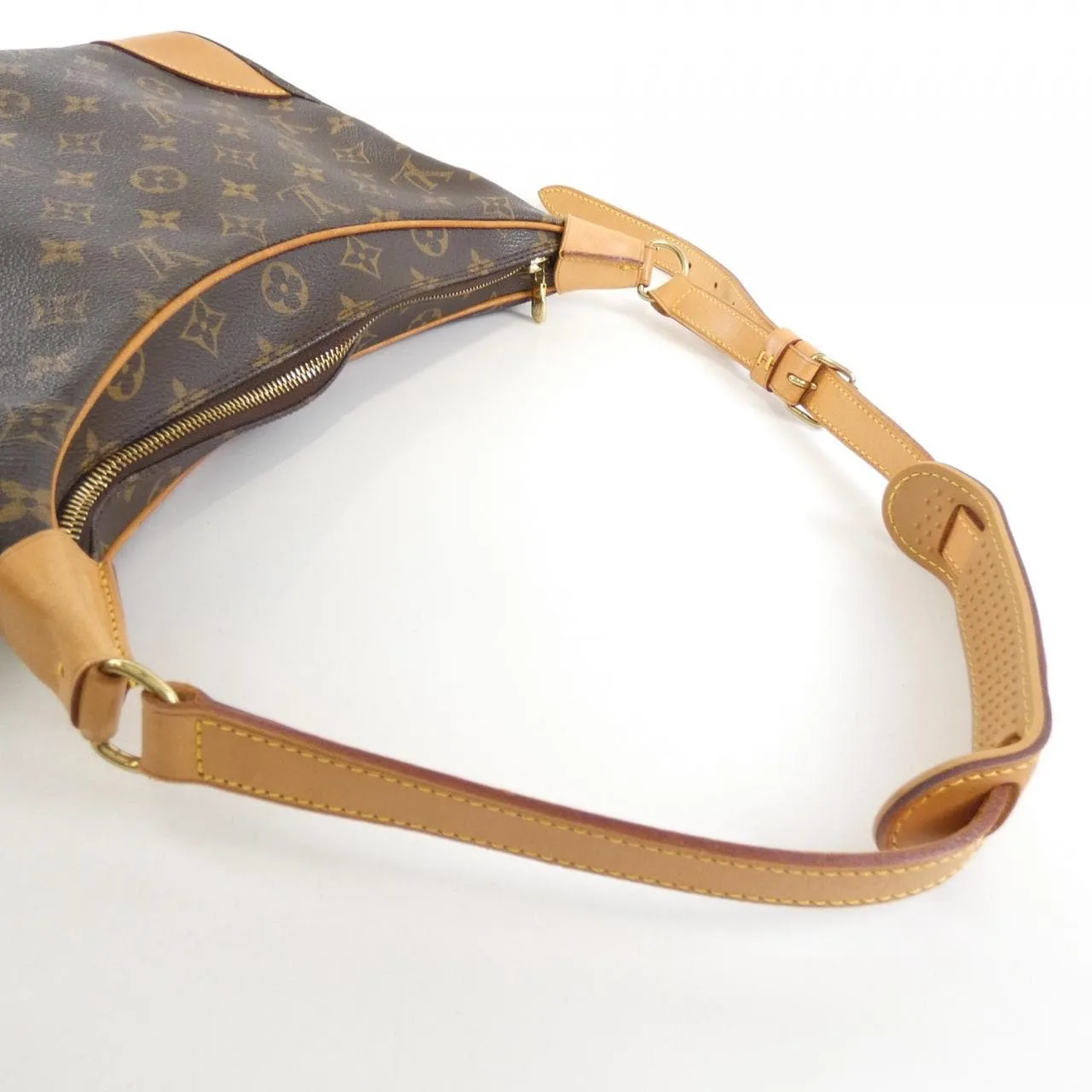 LOUIS VUITTON Boulogne M51265 Shoulder Monogram 黑色 Monogram 中古品B - 縮圖 3