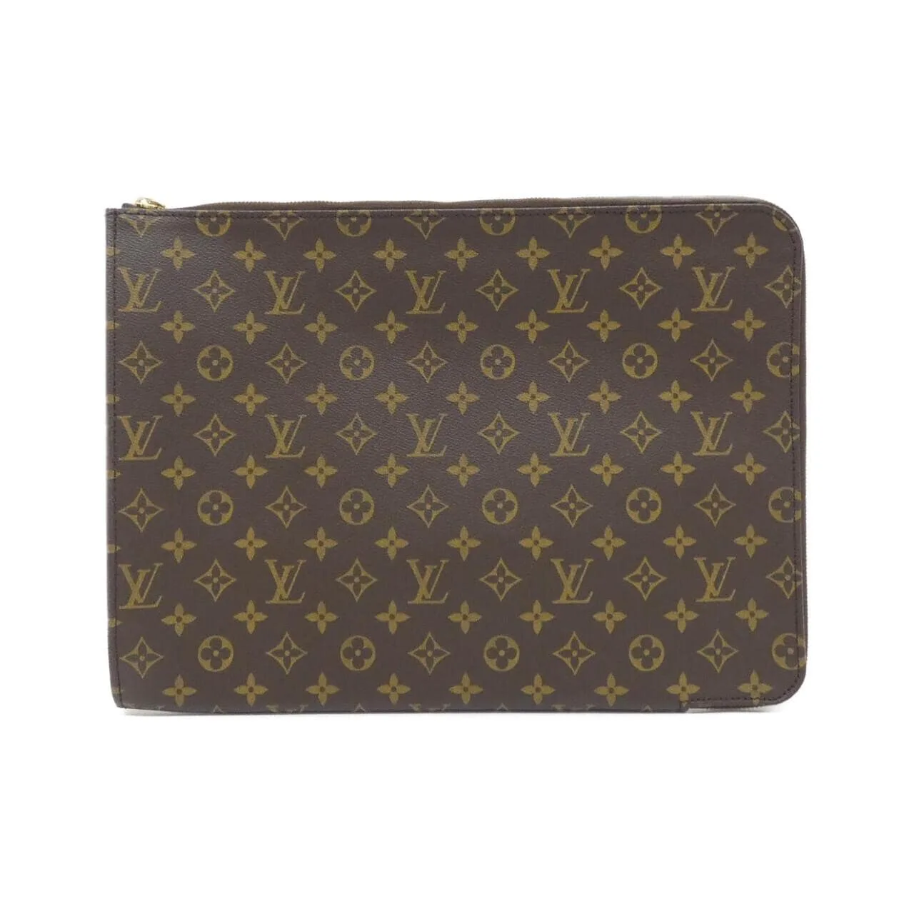 LOUIS VUITTON Documents M53456 Handbag Monogram Black