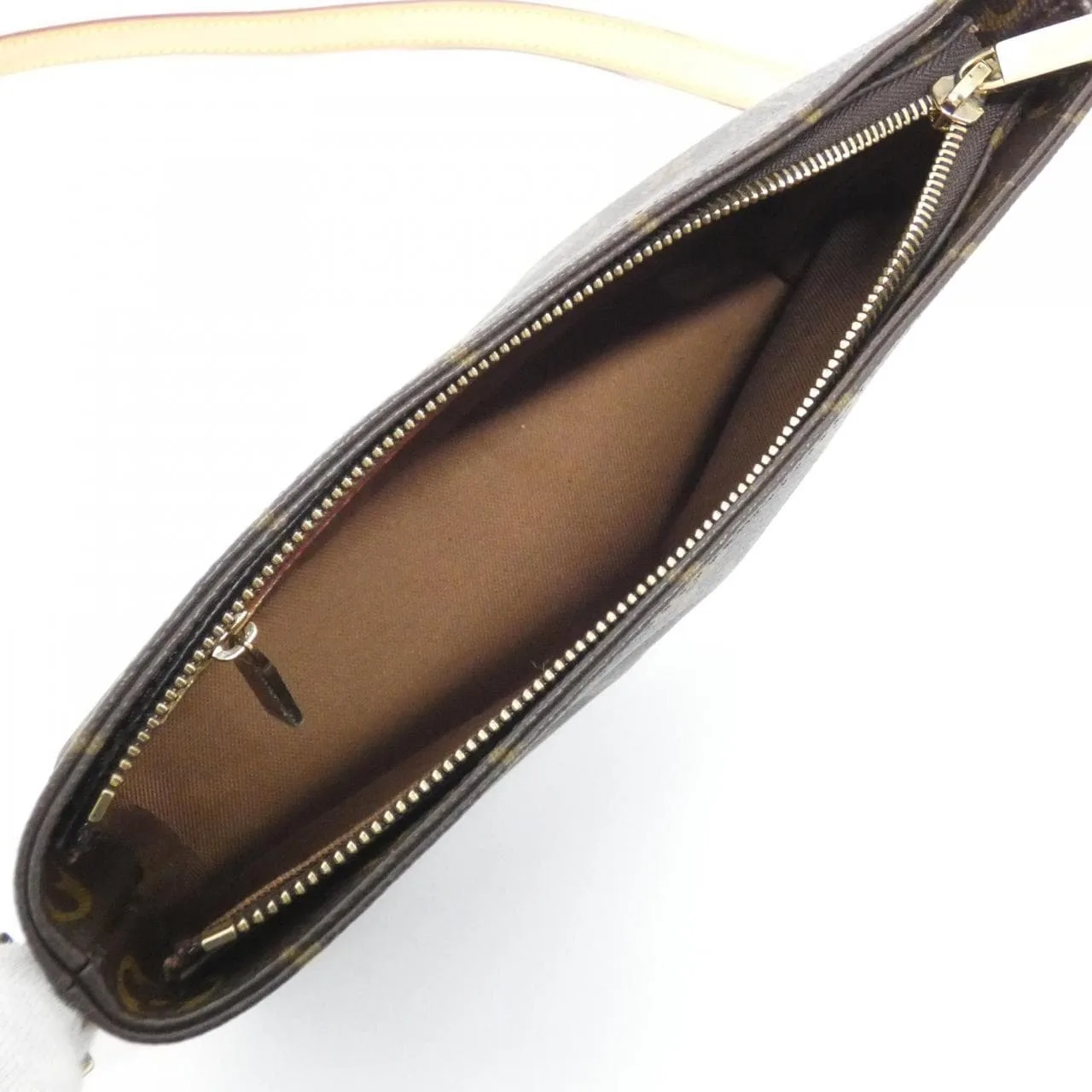 LOUIS VUITTON Trotteur M51240 Shoulder Monogram 黑色 Monogram 中古品A - 縮圖 7