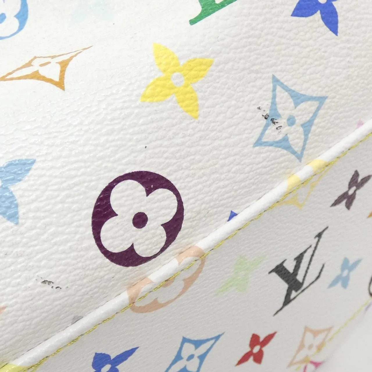 LOUIS VUITTON M40253 Handbag Canvas Multicolor 帆布 中古品A - 縮圖 3