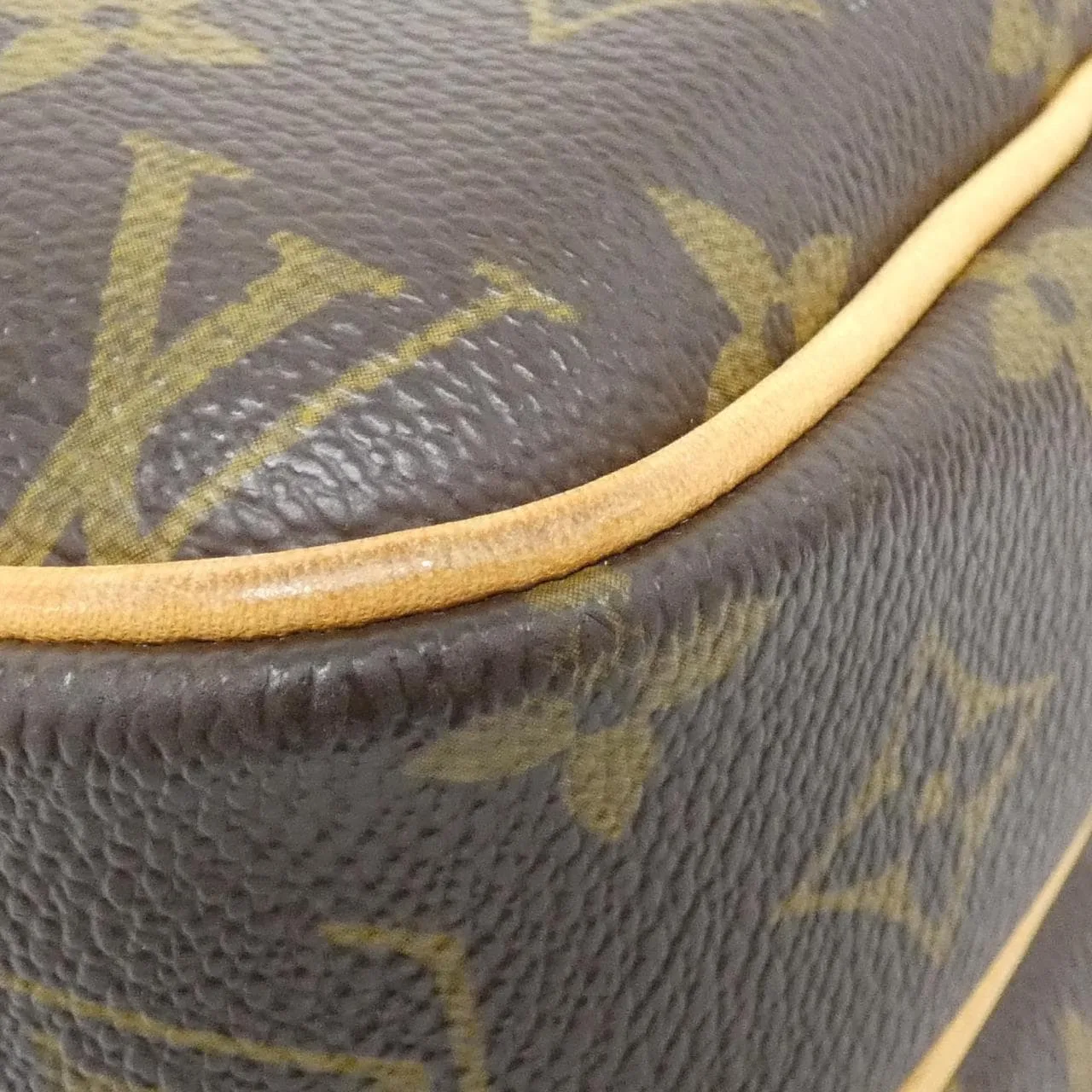 LOUIS VUITTON M45254 Shoulder Monogram 黑色 Monogram 中古品A - 縮圖 3