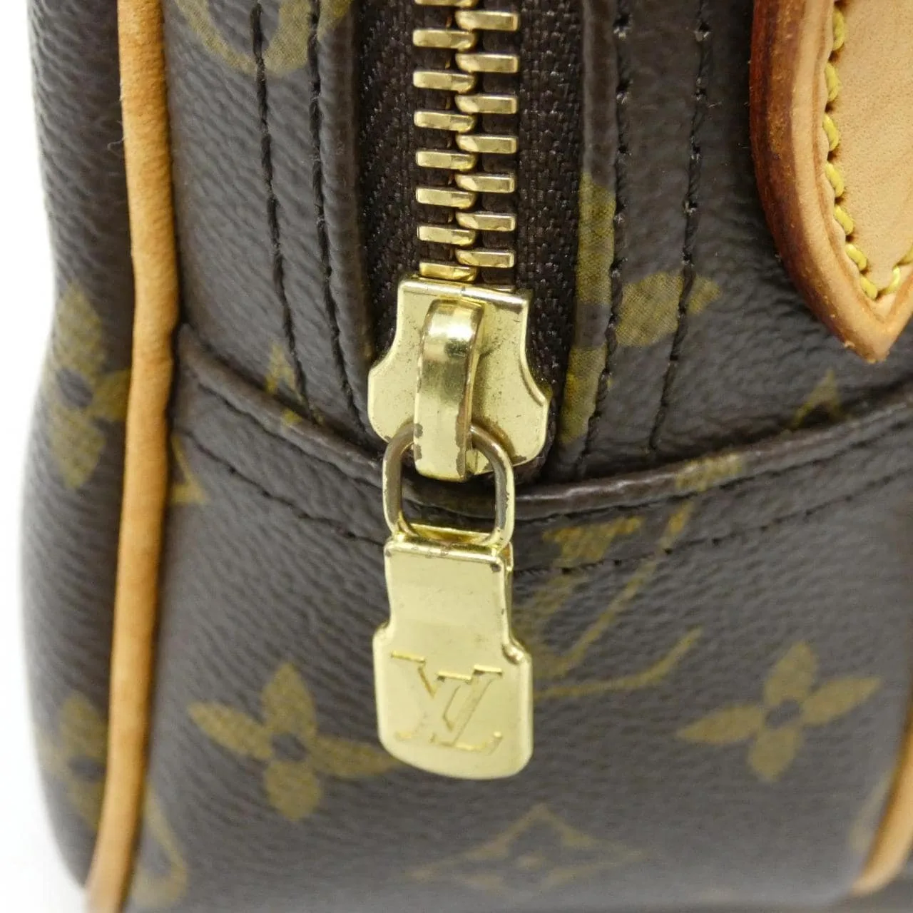 LOUIS VUITTON M45254 Shoulder Monogram 黑色 Monogram 中古品A - 縮圖 5