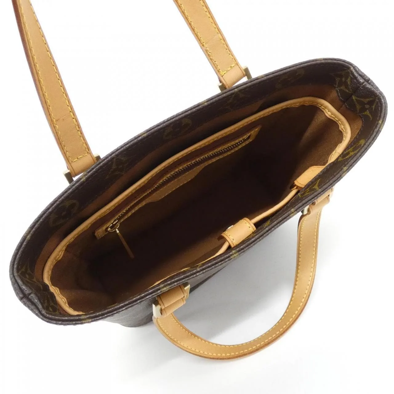 LOUIS VUITTON M51172 Handbag Monogram 黑色 Monogram 中古品A - 縮圖 5