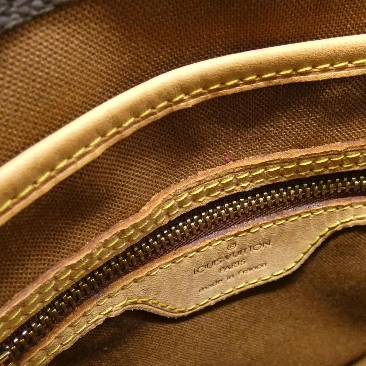 LOUIS VUITTON M51172 Handbag Monogram 黑色 Monogram 中古品A - 縮圖 6