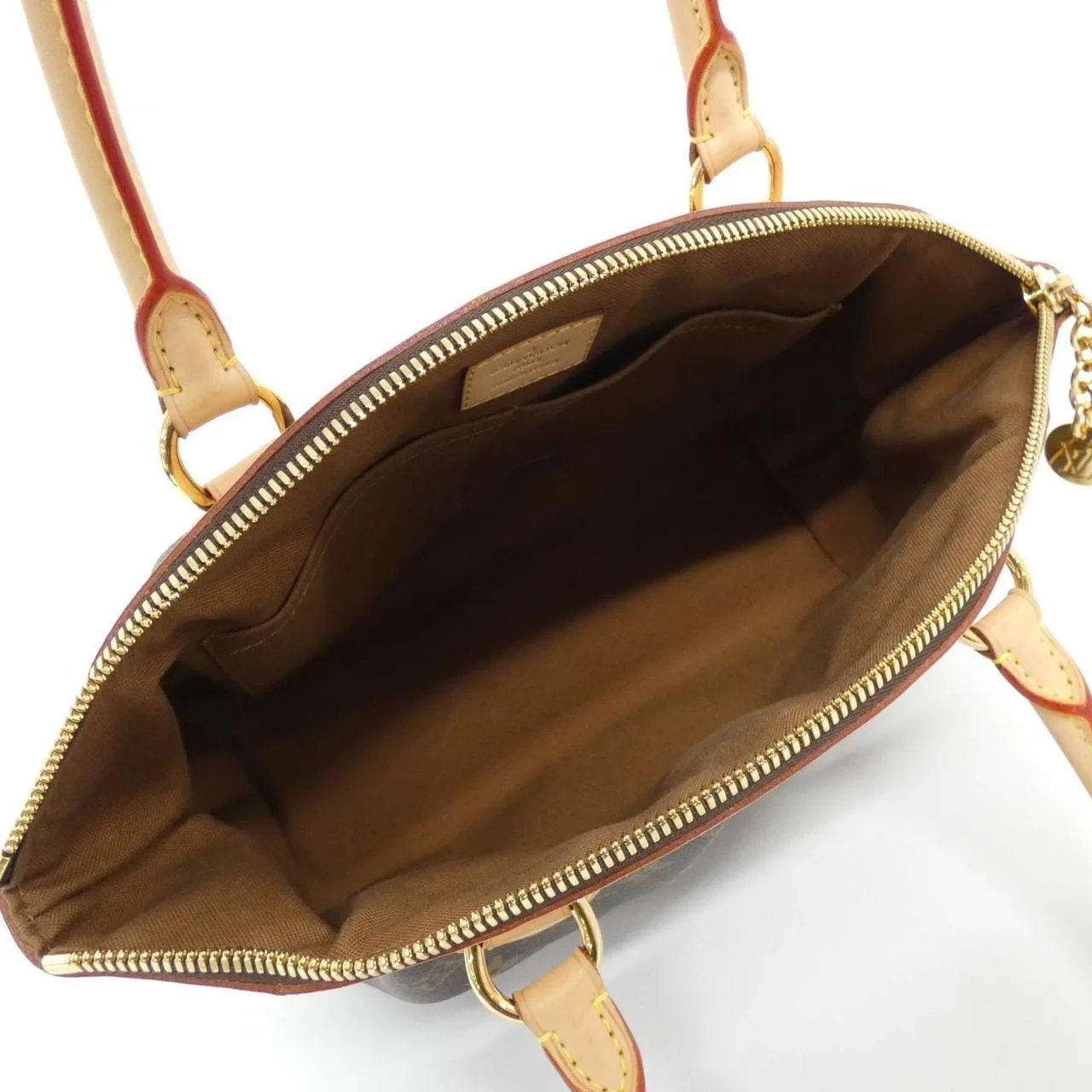 LOUIS VUITTON M40143 Handbag Monogram 黑色 Monogram 中古品A - 縮圖 6