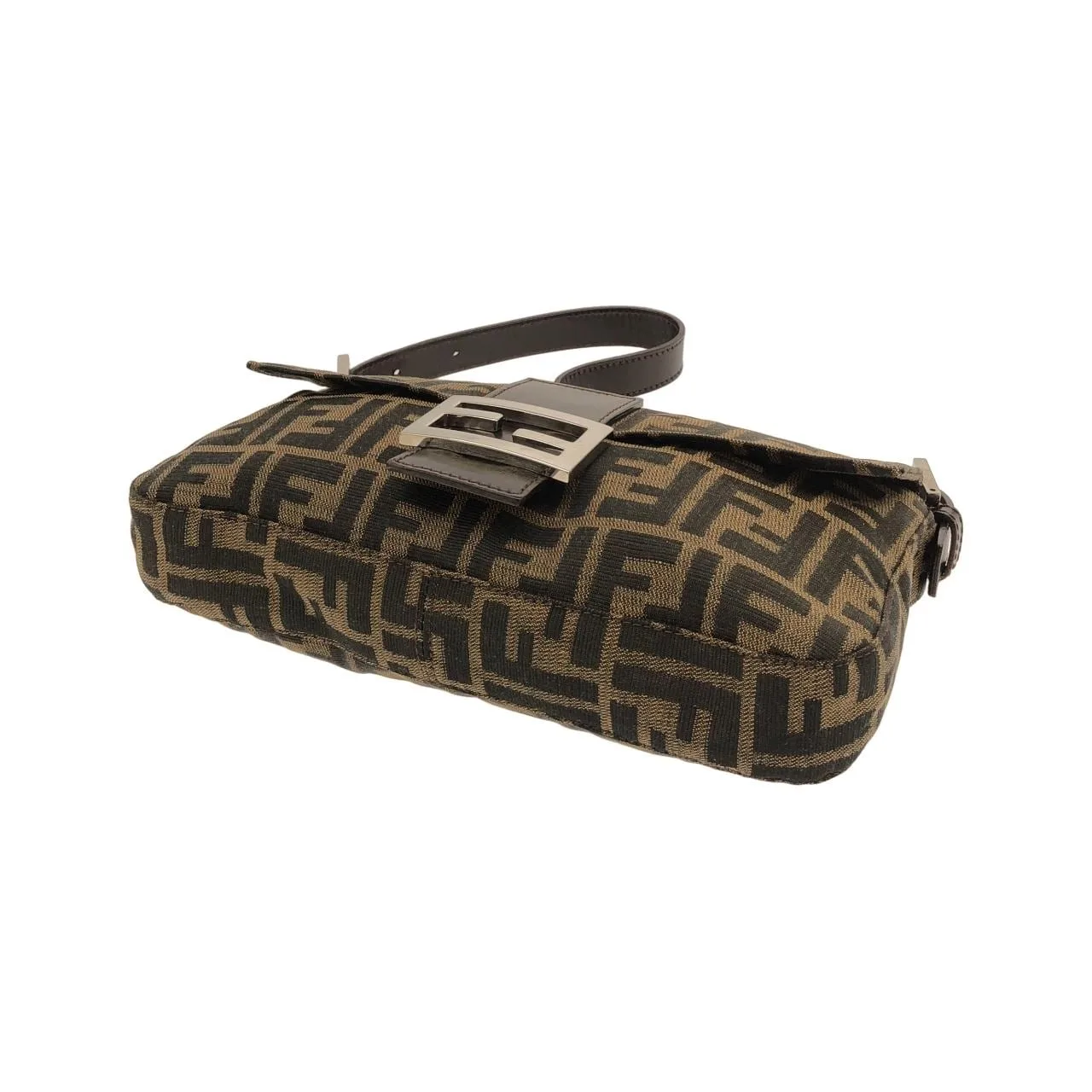 FENDI Baguette 26424 Shoulder Canvas Black Canvas Rank A - Thumbnail 3