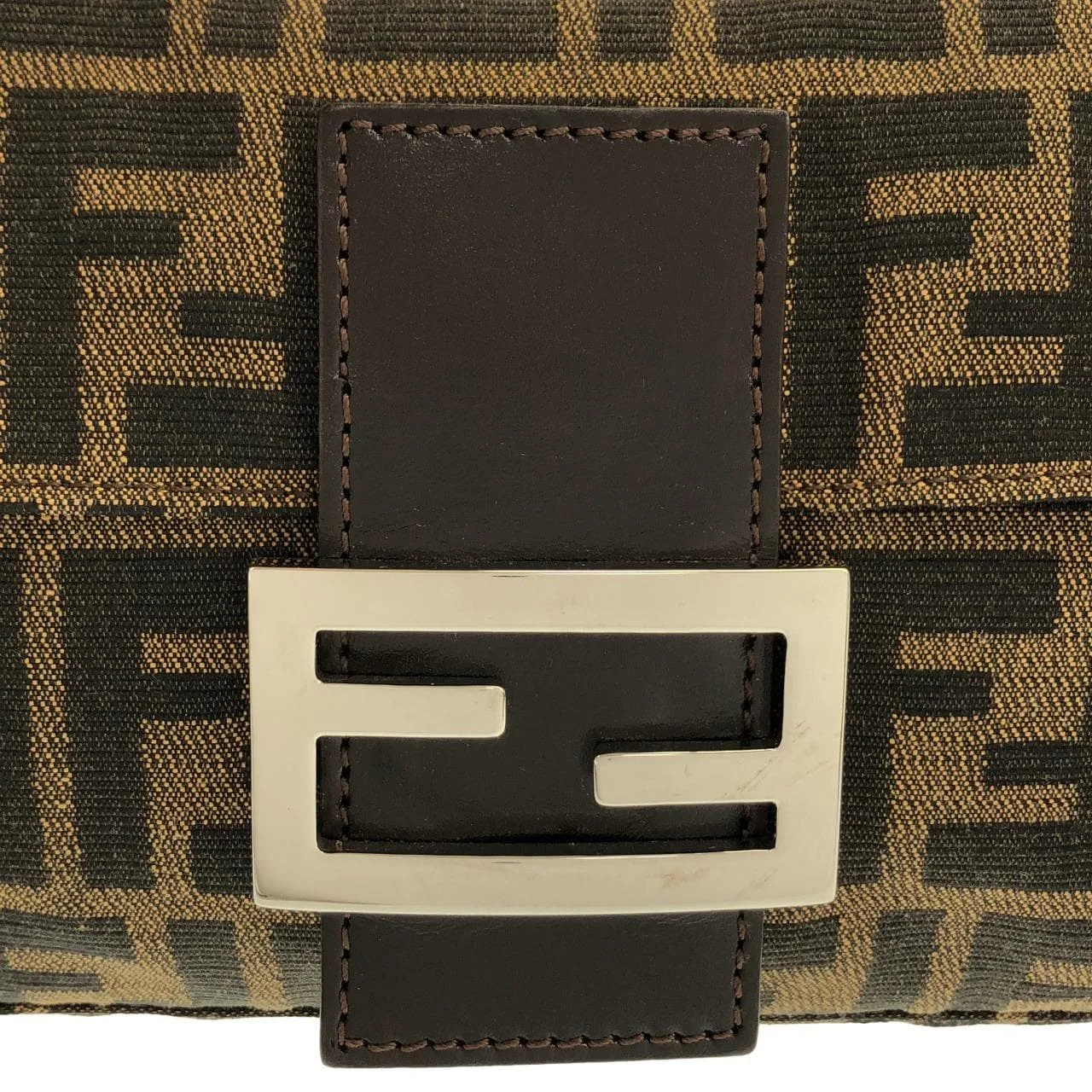FENDI Baguette 26424 Shoulder Canvas Black Canvas Rank A - Thumbnail 4