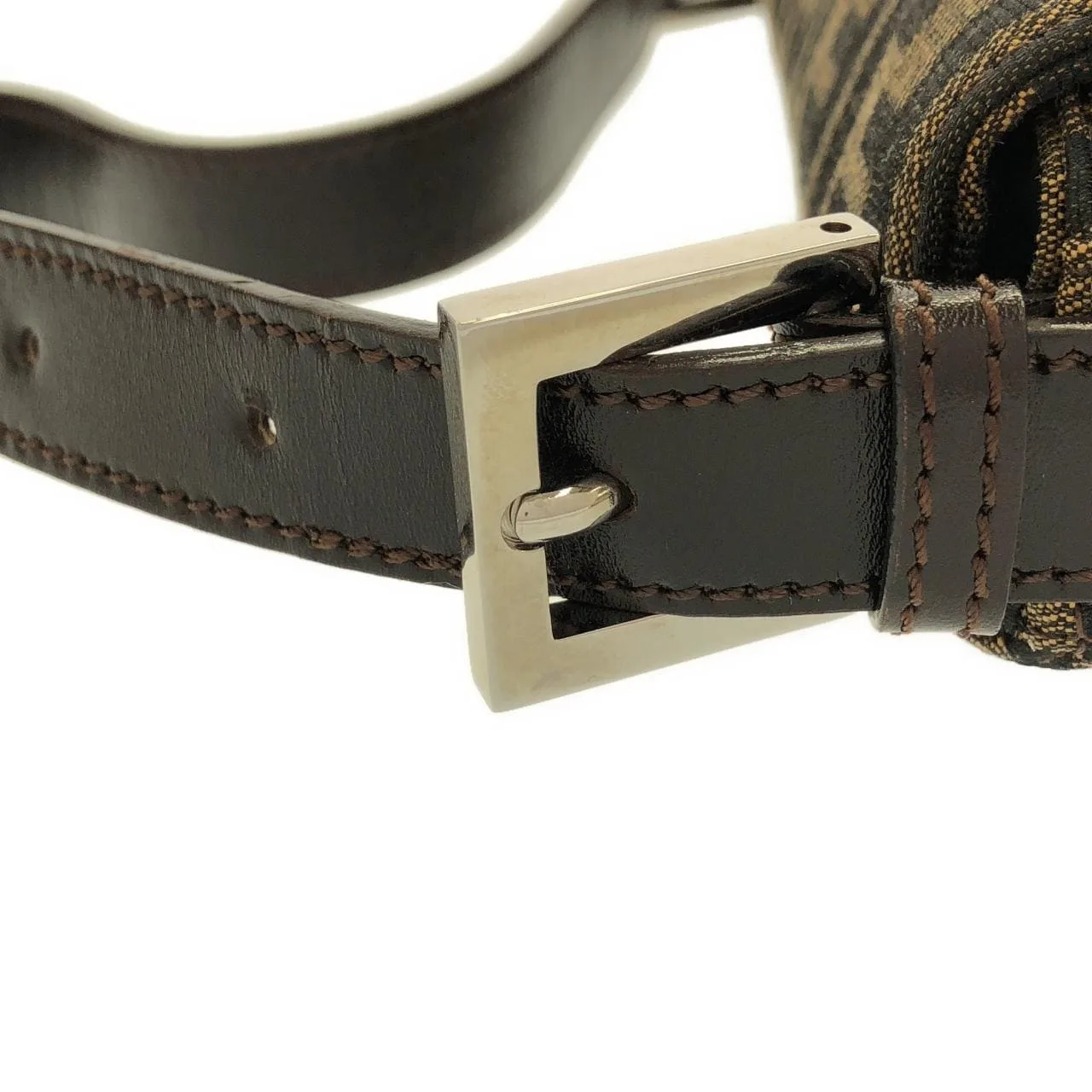 FENDI Baguette 26424 Shoulder Canvas Black Canvas Rank A - Thumbnail 6