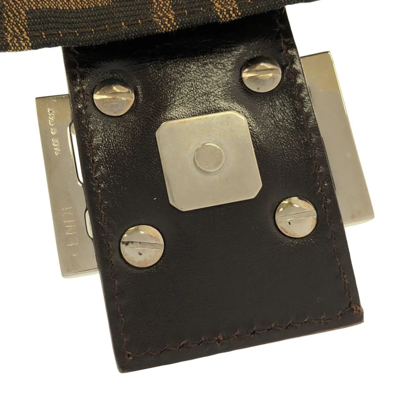 FENDI Baguette 26424 Shoulder Canvas Black Canvas Rank A - Thumbnail 8