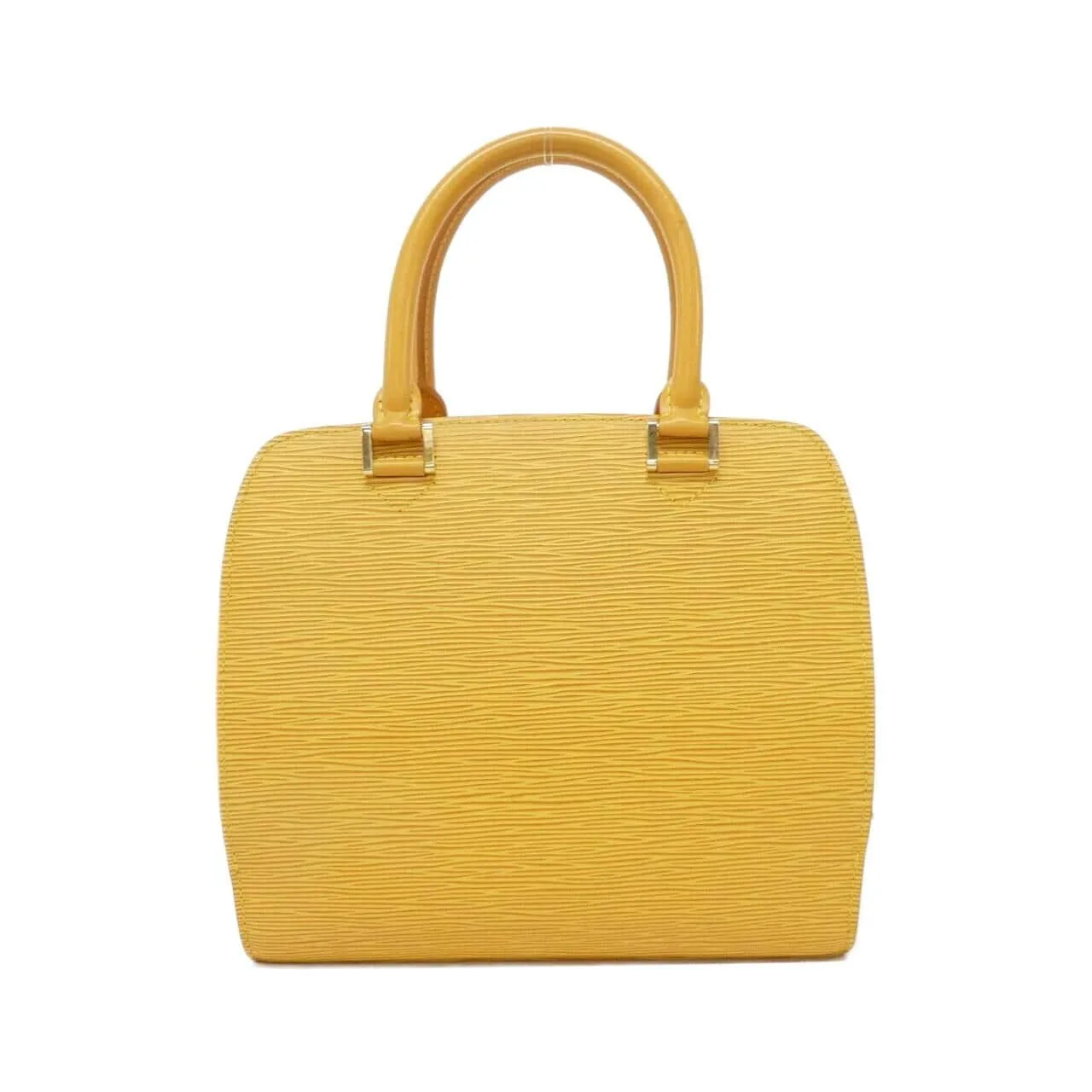 LOUIS VUITTON Pont-Neuf M52059 Handbag Epi 黃色 Epi 中古品A - 縮圖 2