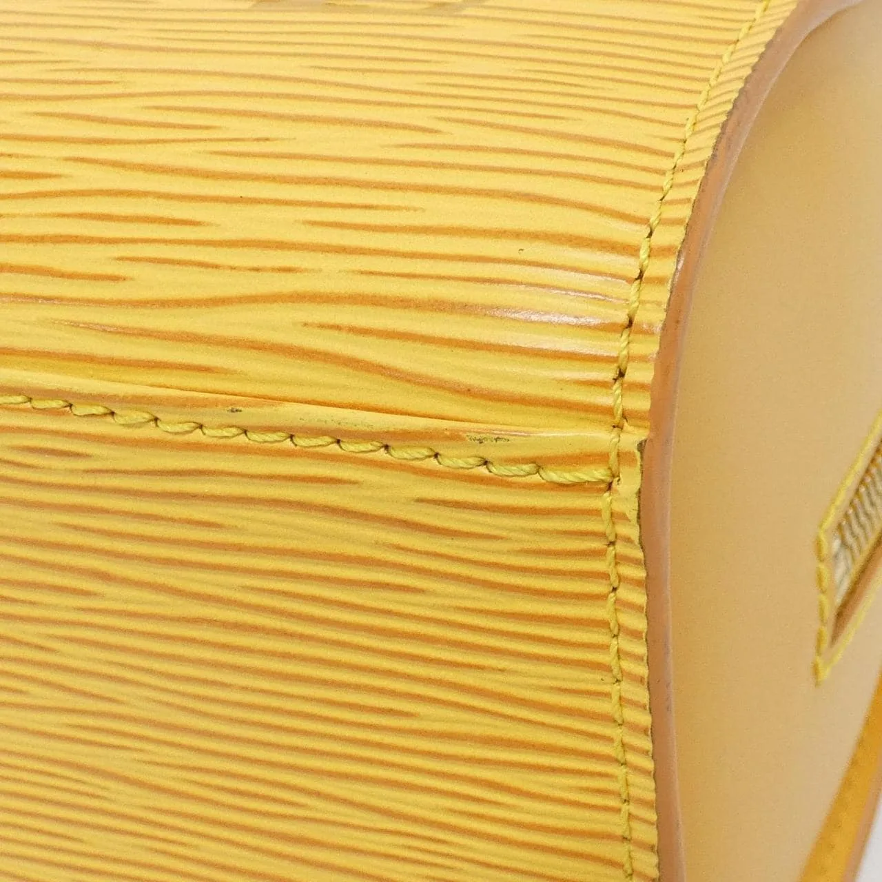 LOUIS VUITTON Pont-Neuf M52059 Handbag Epi 黃色 Epi 中古品A - 縮圖 3