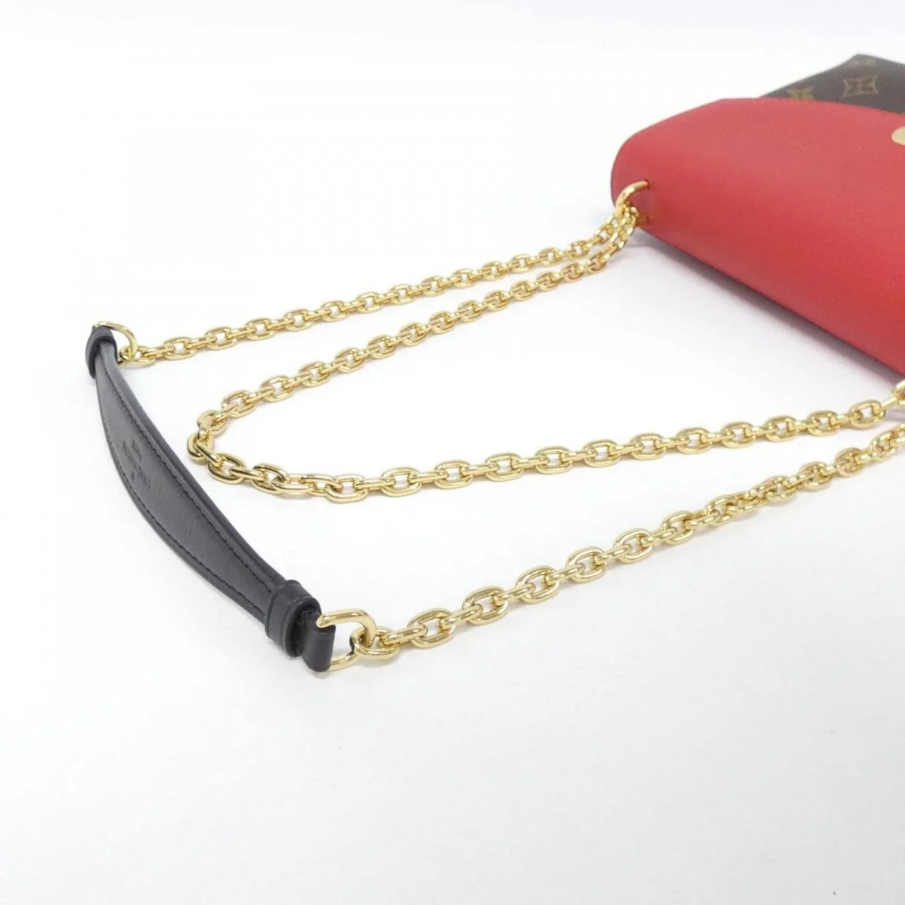 LOUIS VUITTON M43713 Shoulder Monogram 黑色 Monogram 中古品A - 縮圖 5