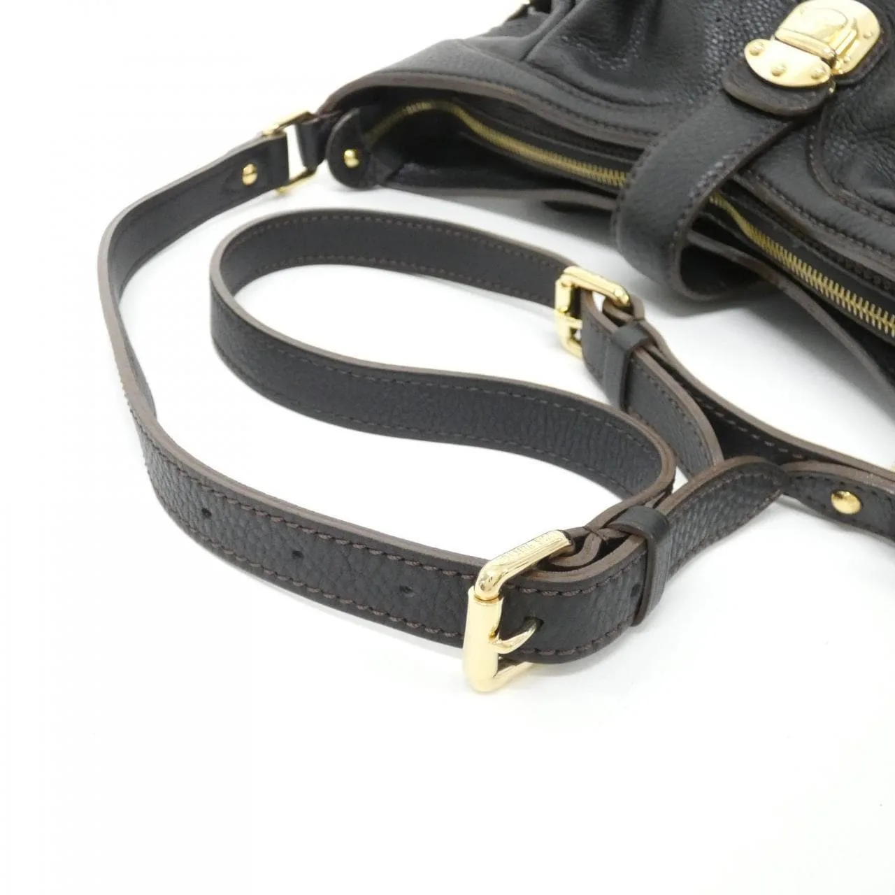 LOUIS VUITTON Mahina M95660 Shoulder Black Rank A - Thumbnail 5