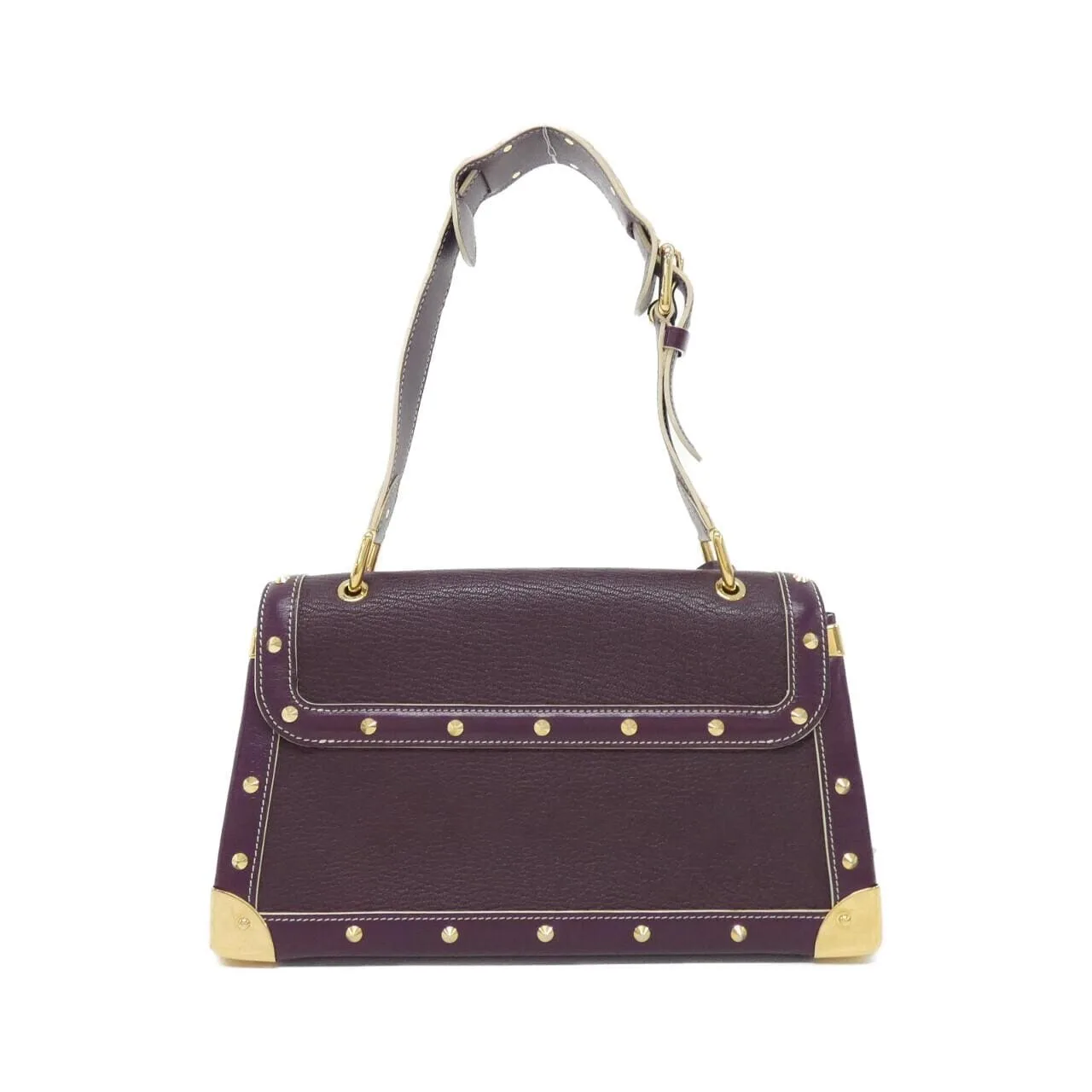 LOUIS VUITTON M91822 Shoulder Leather 黑色 皮革 中古品A - 縮圖 2