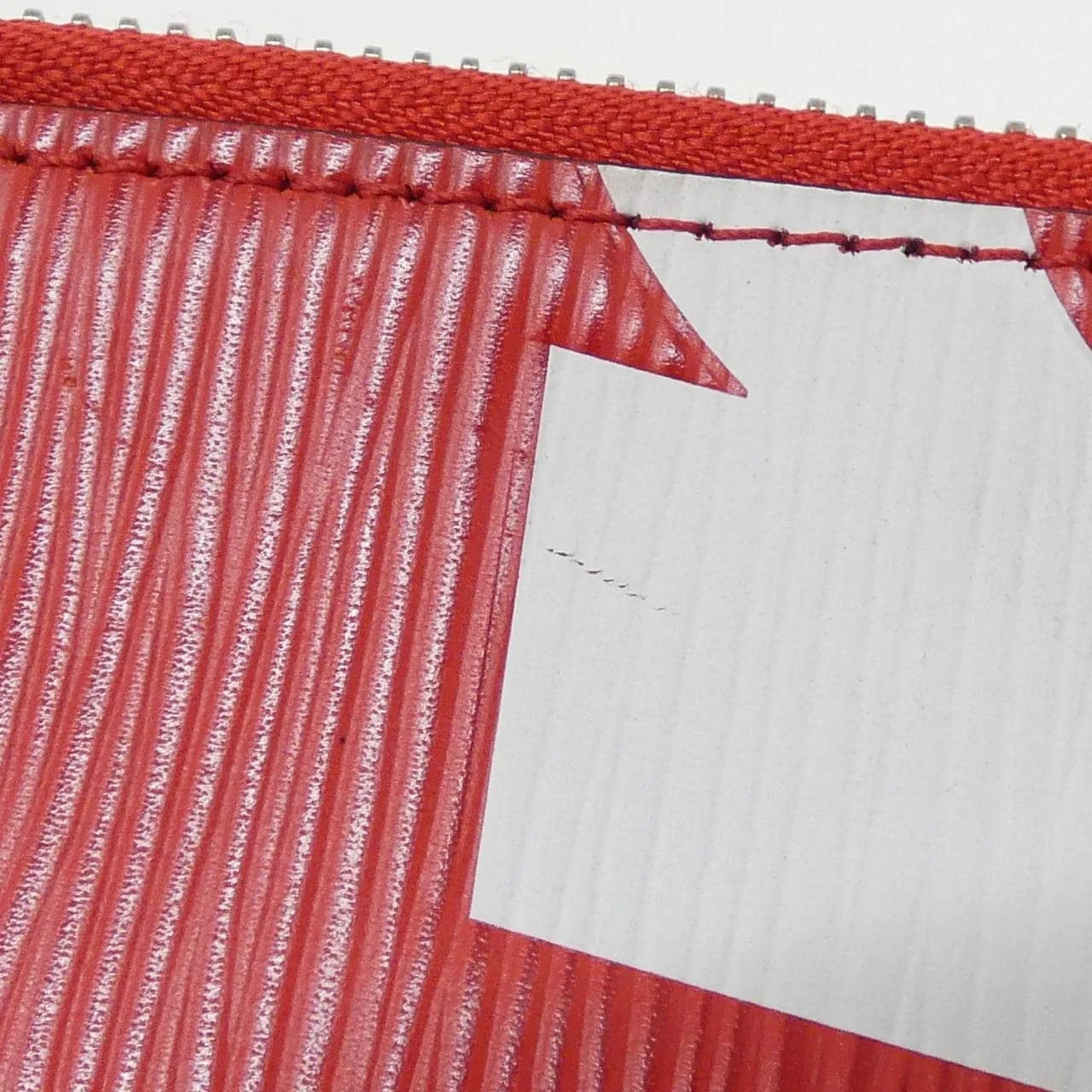 LOUIS VUITTON Pochette M67722 手提包 Epi Rouge Epi 中古品A - 縮圖 7