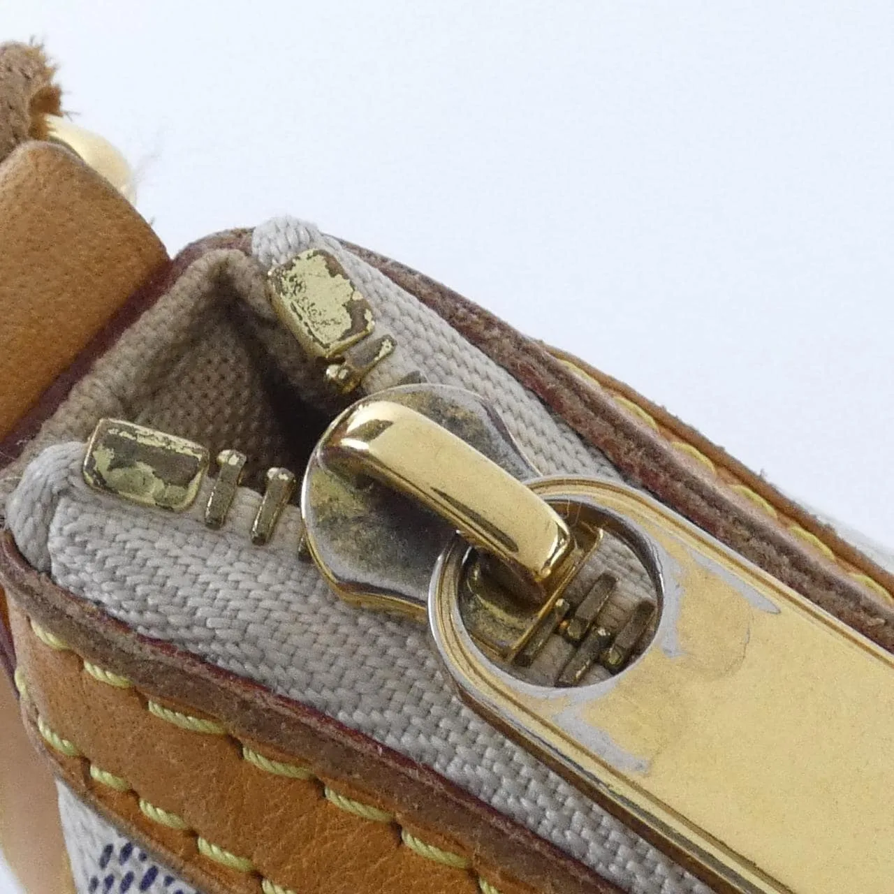 LOUIS VUITTON Siracusa N41113 Shoulder Damier 黑色 Damier 中古品B - 縮圖 6