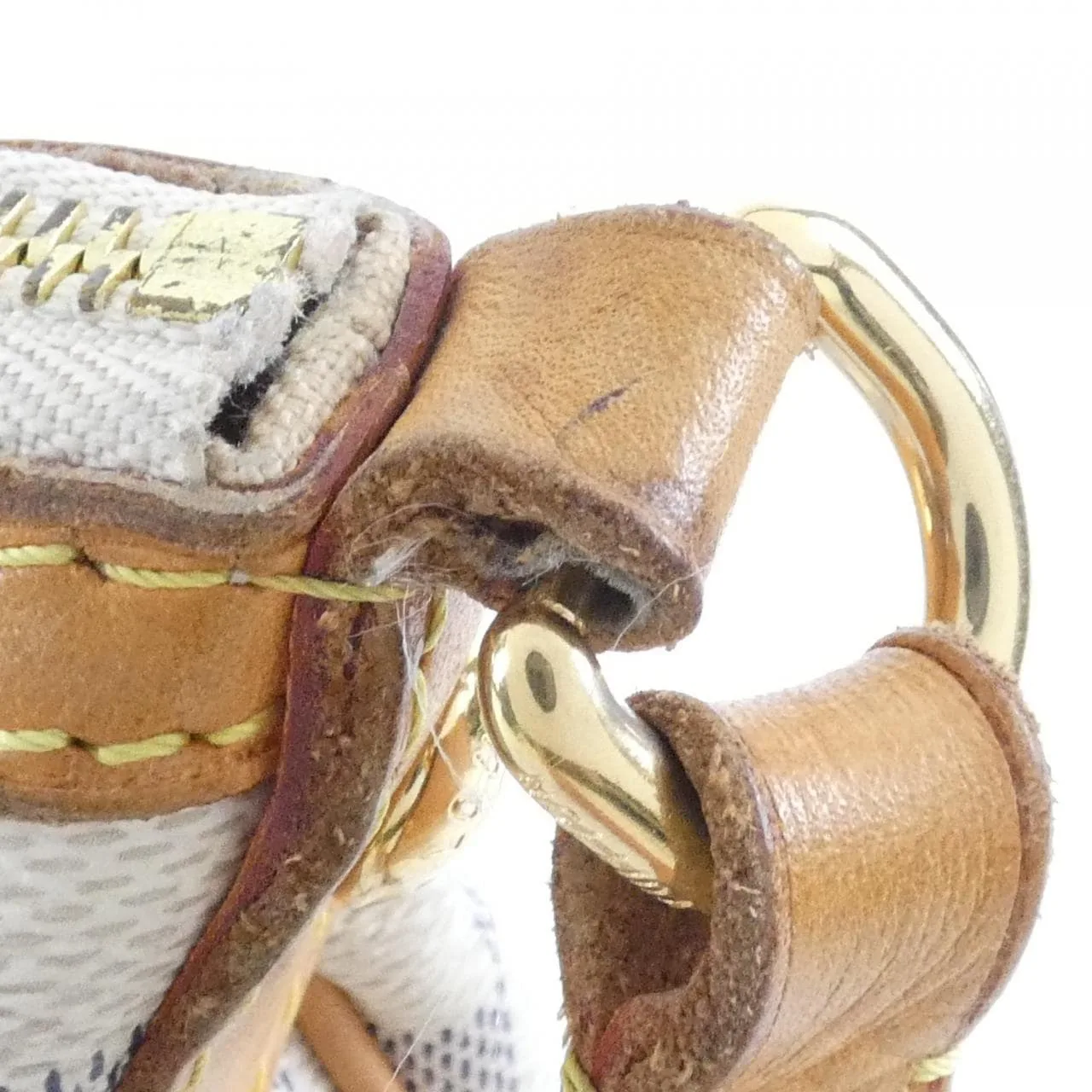 LOUIS VUITTON Siracusa N41113 Shoulder Damier 黑色 Damier 中古品B - 縮圖 7