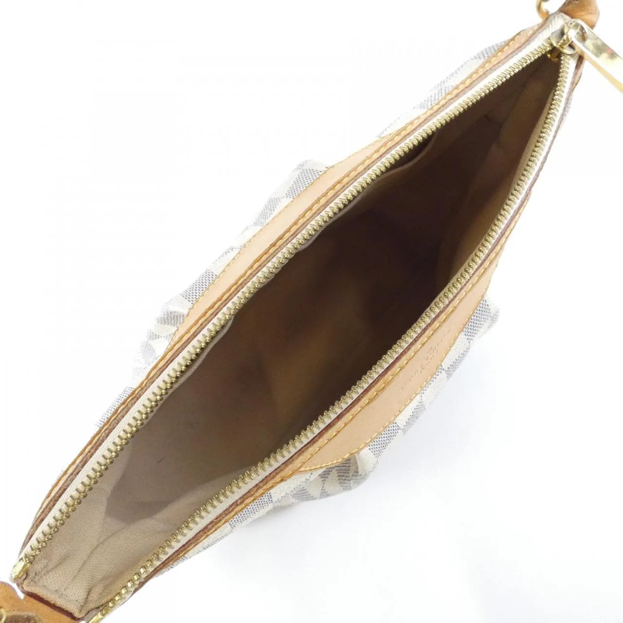 LOUIS VUITTON Siracusa N41113 Shoulder Damier 黑色 Damier 中古品B - 縮圖 9