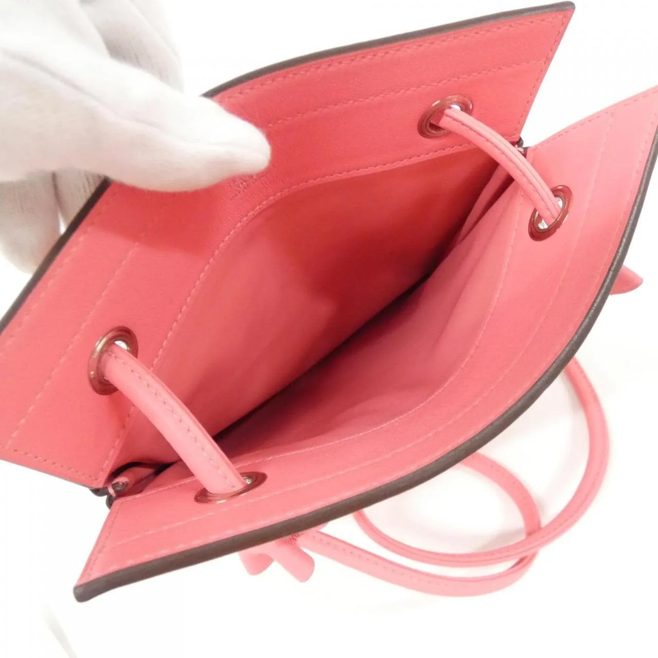 HERMES Aline 076236CK Shoulder Swift Black Swift Leather Rank A - Thumbnail 5