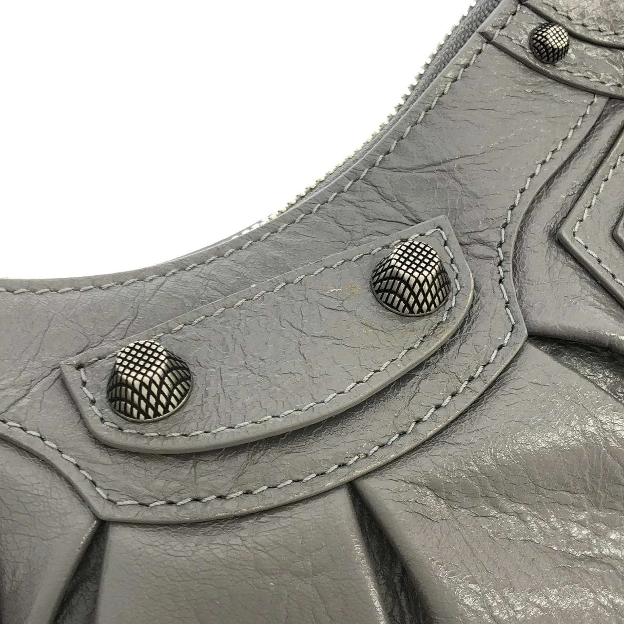 BALENCIAGA Le Cagole 671309 1VG9Y 肩背包 羊皮 黑色 羊皮 中古品A - 縮圖 4