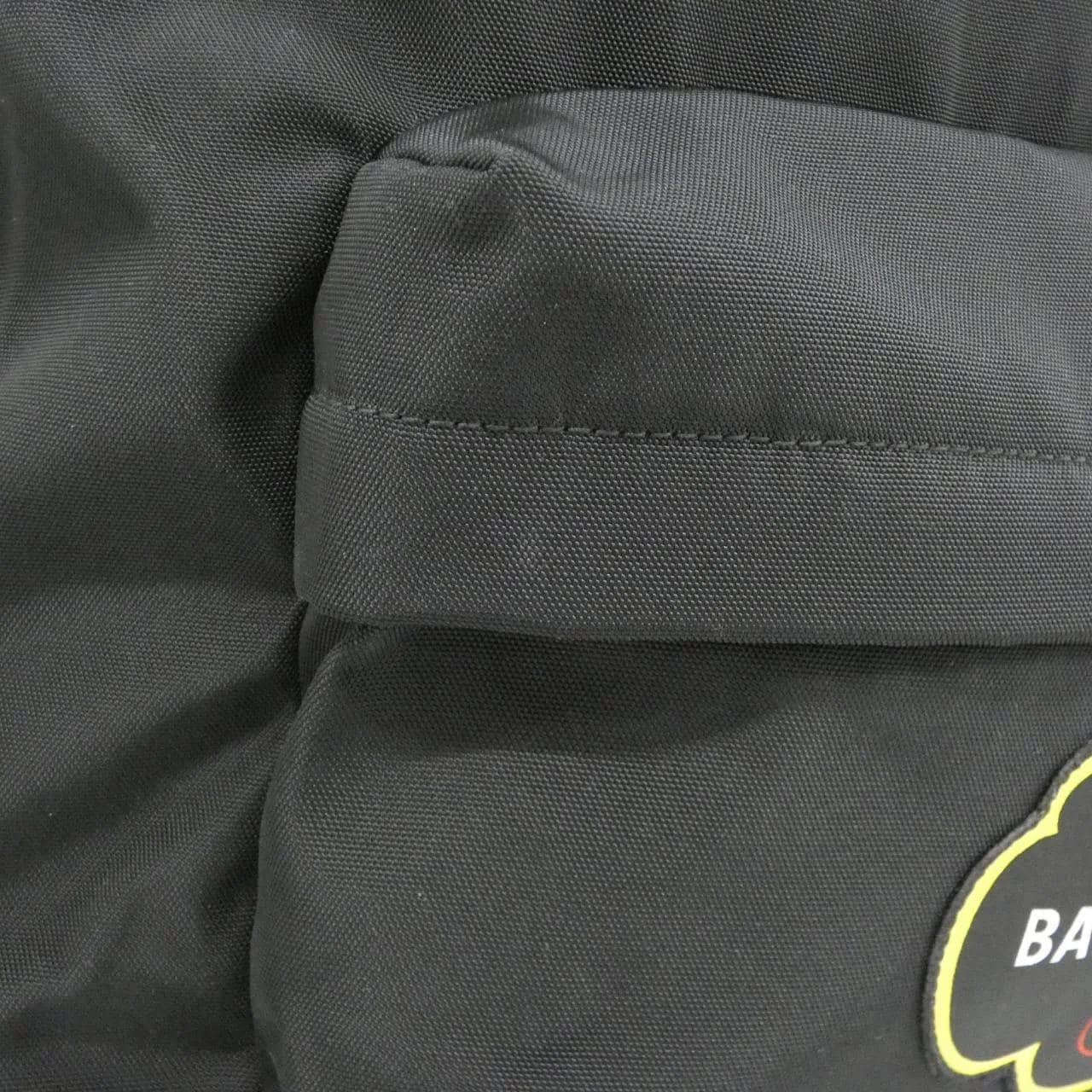 BALENCIAGA 503221 9WBG5 背包 尼龍 黑色 尼龍 中古品A - 縮圖 6