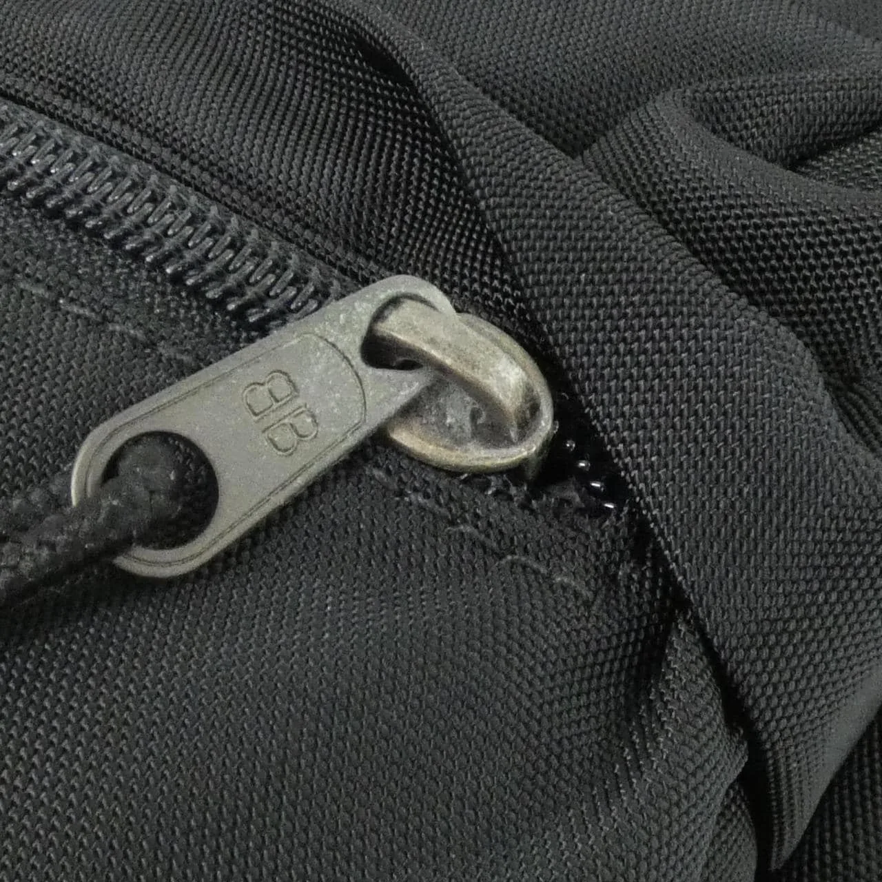 BALENCIAGA 503221 9WBG5 背包 尼龍 黑色 尼龍 中古品A - 縮圖 7