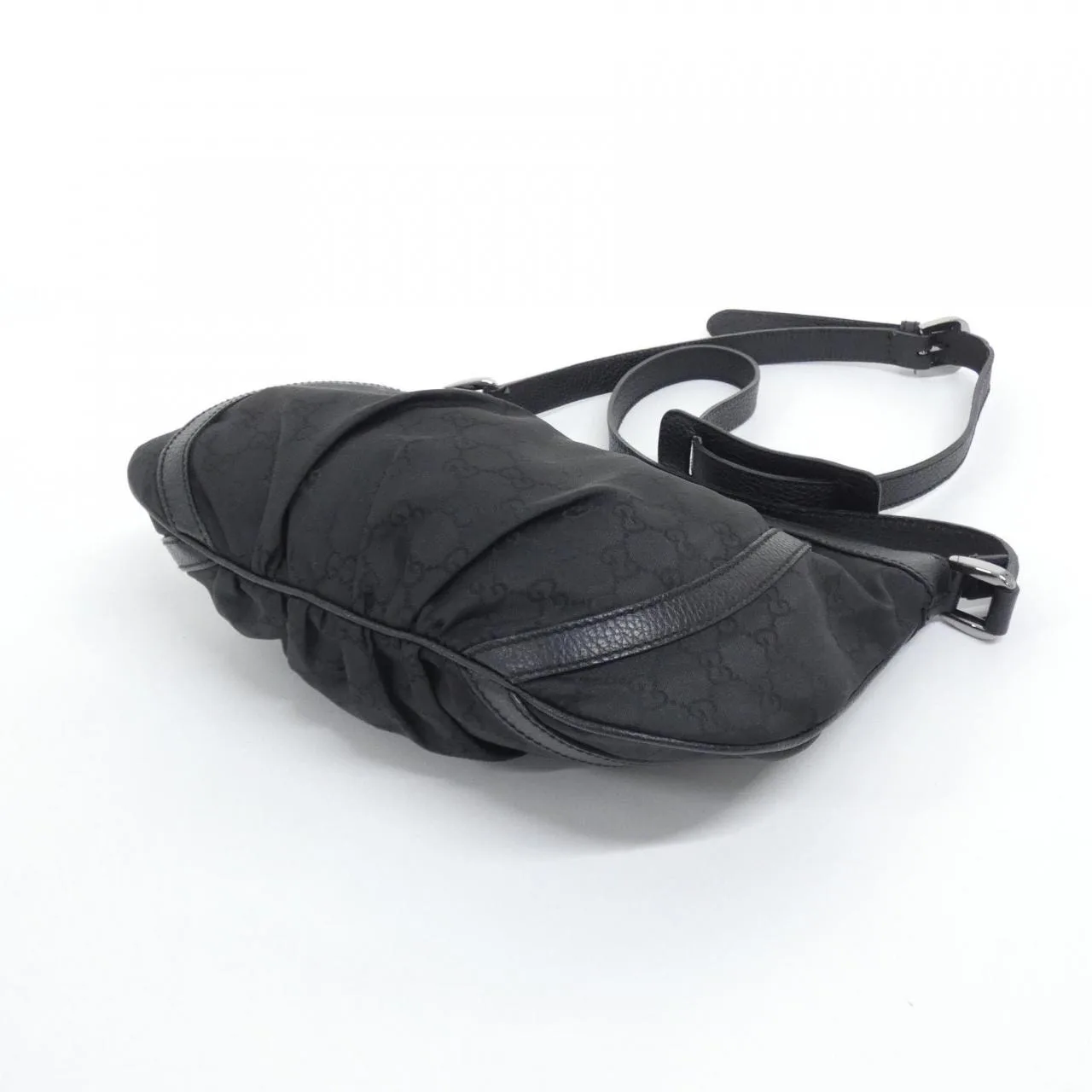 GUCCI 265691 Shoulder Nylon 黑色 尼龍 中古品A - 縮圖 3