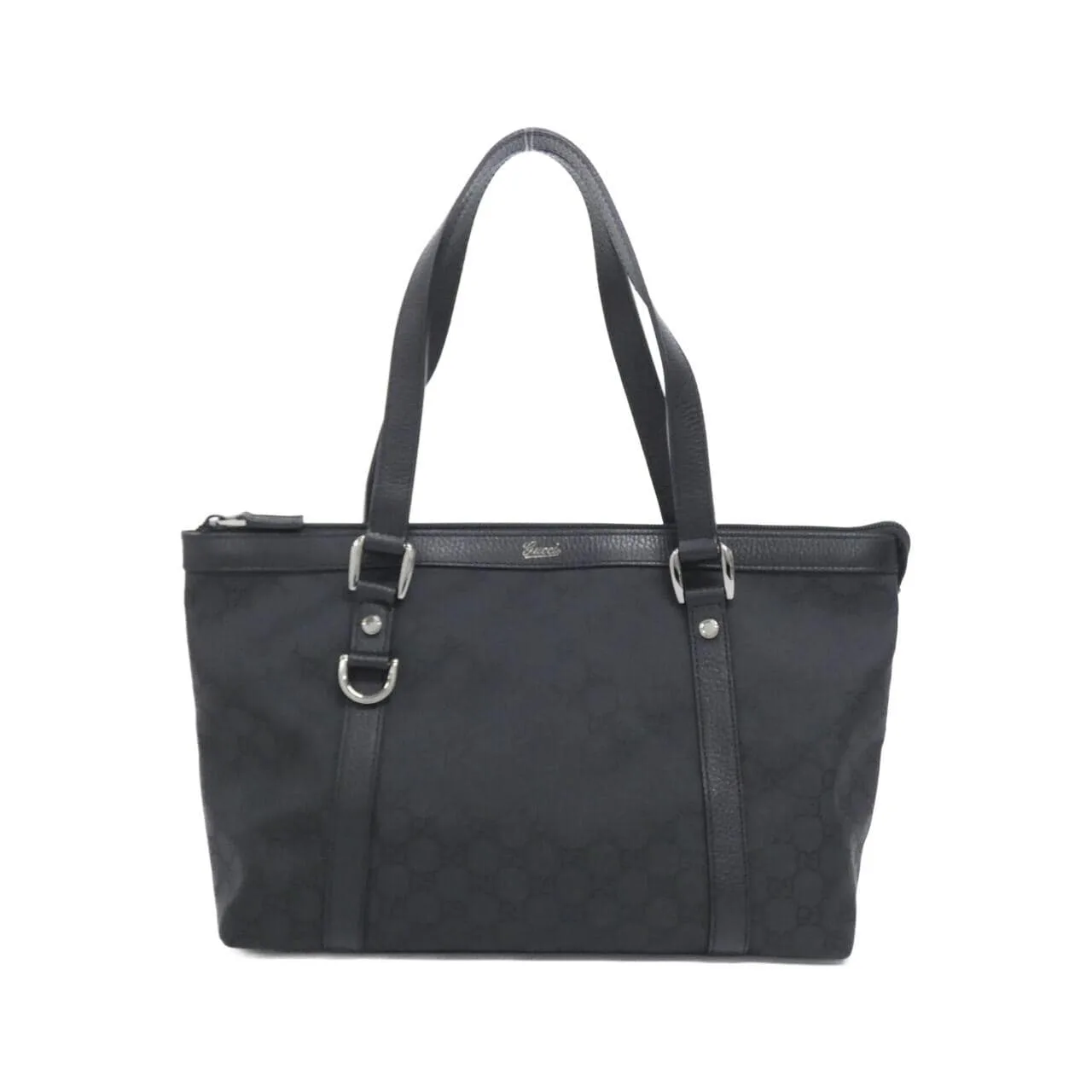 GUCCI 268640 Handbag Nylon Black
